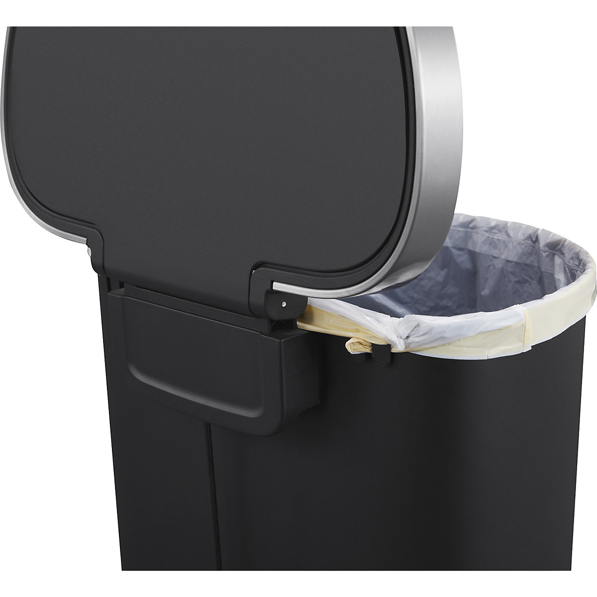 Hana foot pedal bin, semi-circular – EKO (Product illustration 7)-6