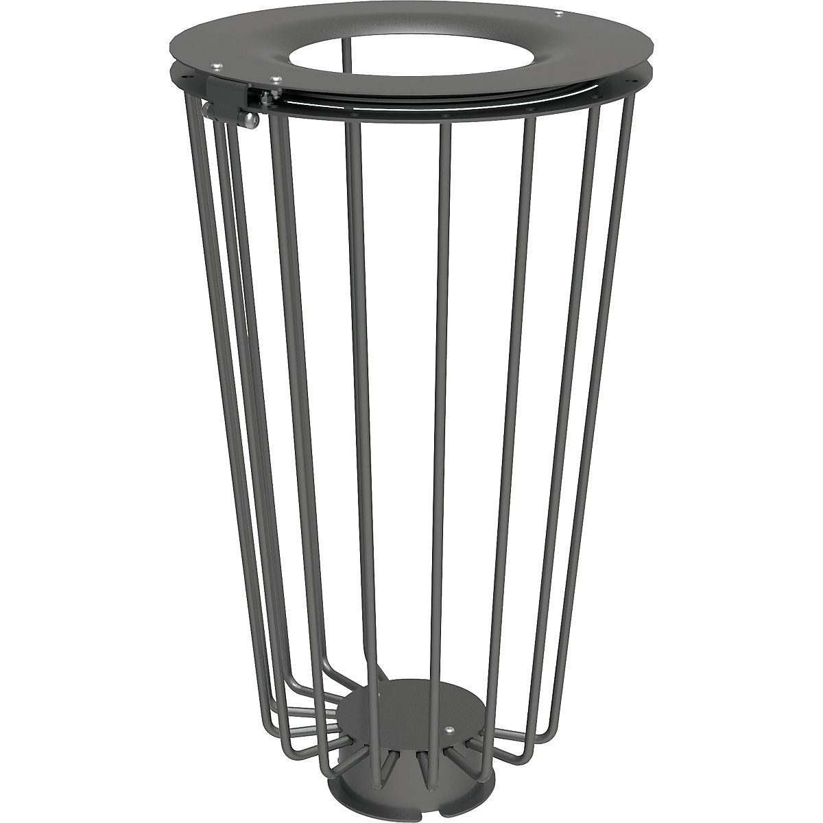 PROCITY LOFOTEN waste basket capacity 100 l KAISER+KRAFT