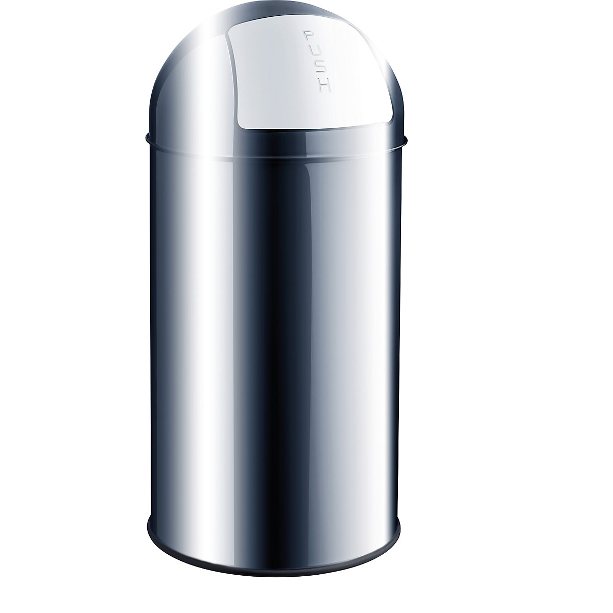 Push waste collector, stainless steel - helit