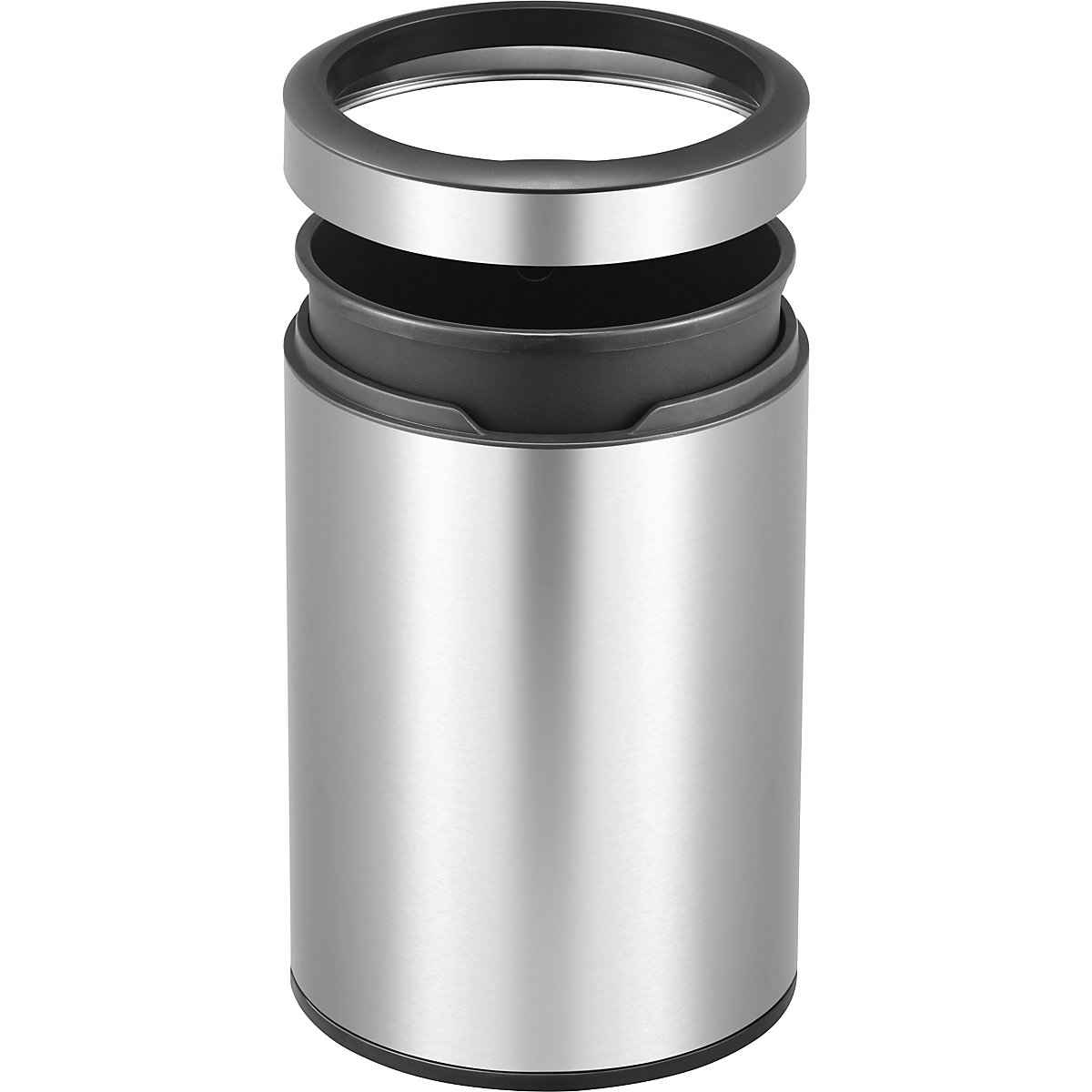 Round open top waste bin (Product illustration 2)-1