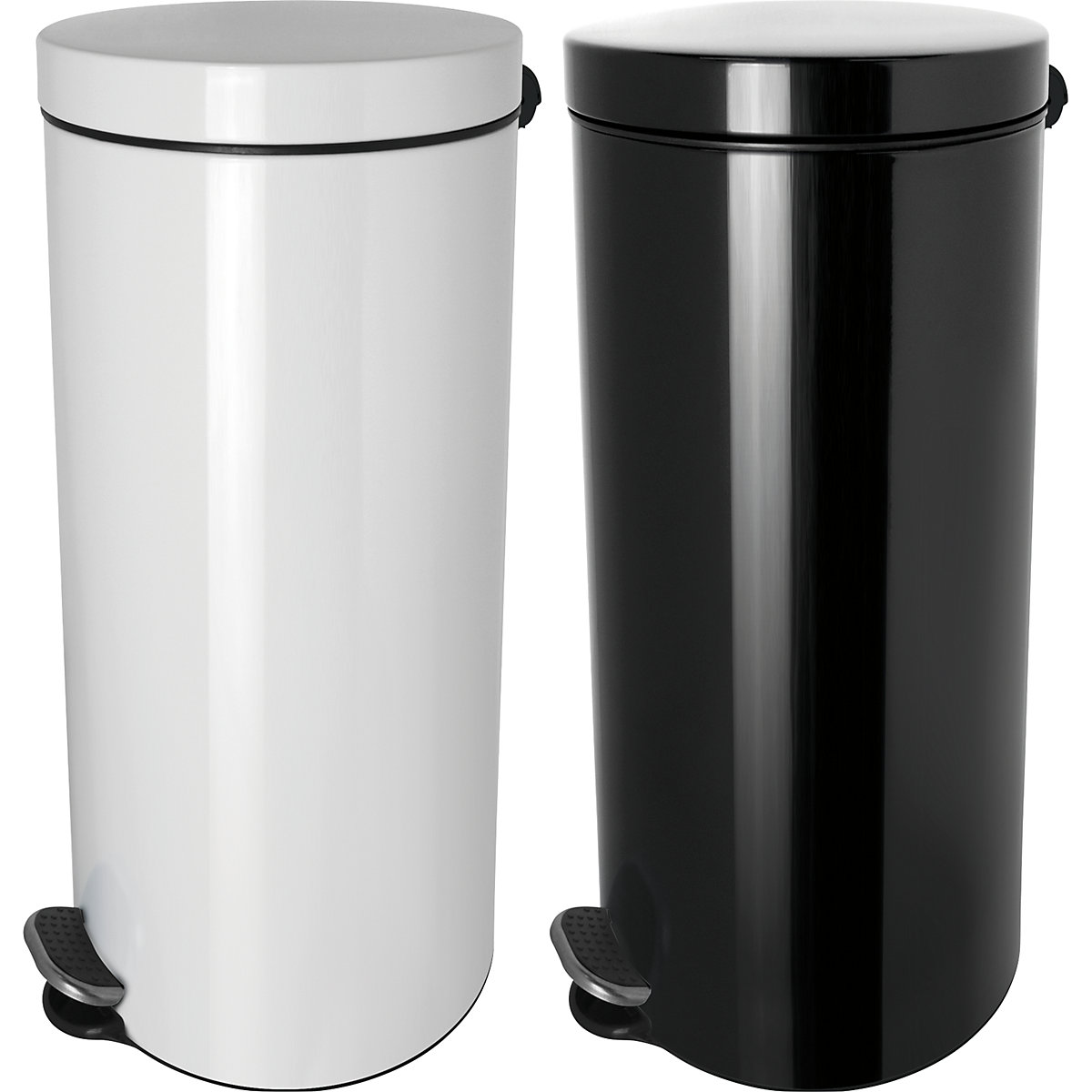 Silver ion waste collector with pedal – helit (Product illustration 2)-1