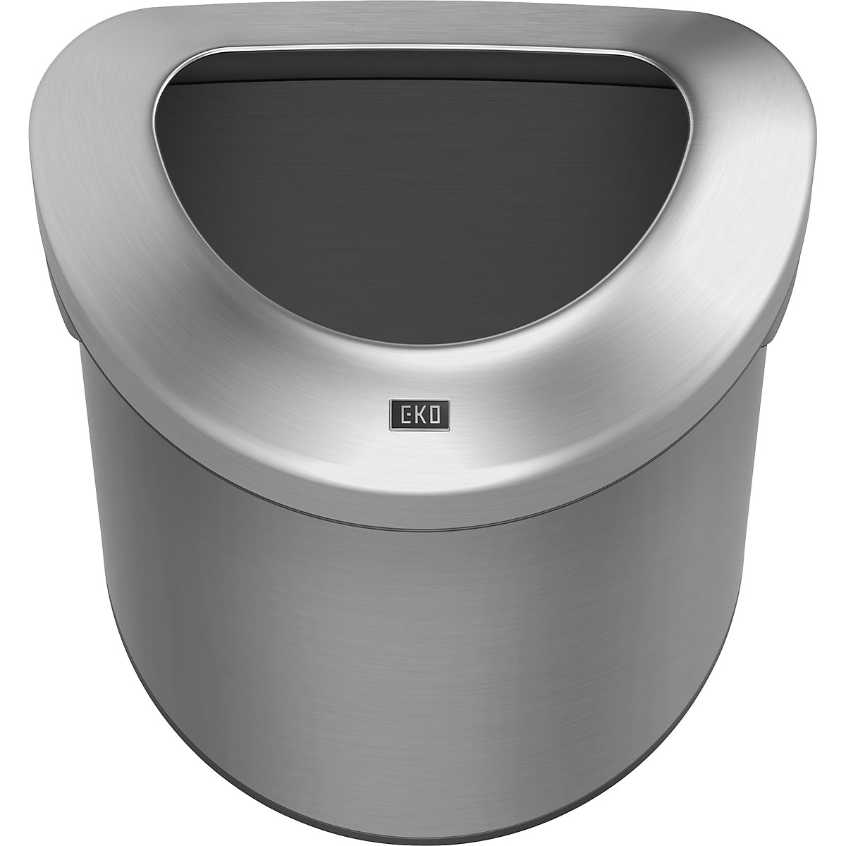 Urban waste bin, semi-circular – EKO (Product illustration 4)-3