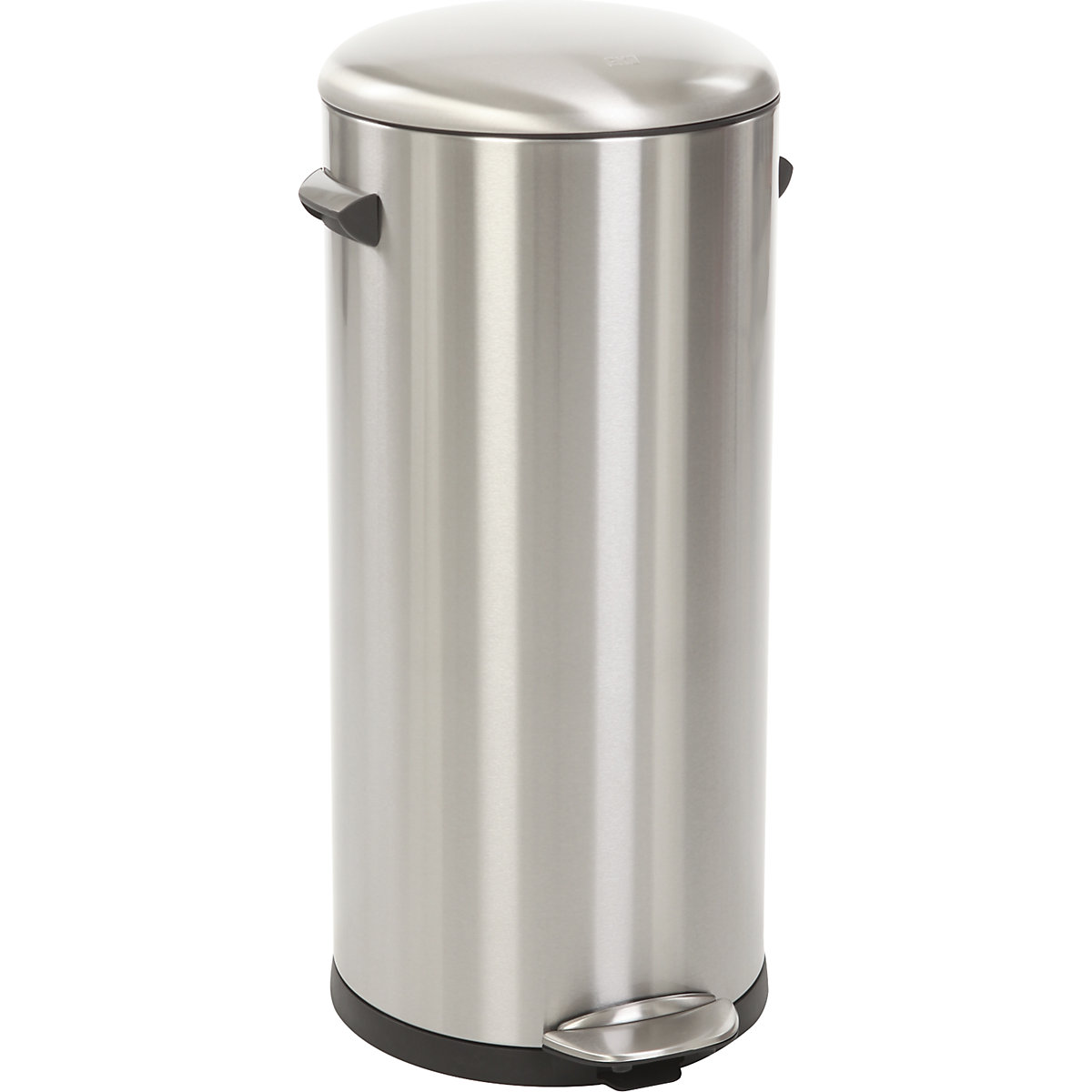 Waste collector with pedal, stainless steel - EKO