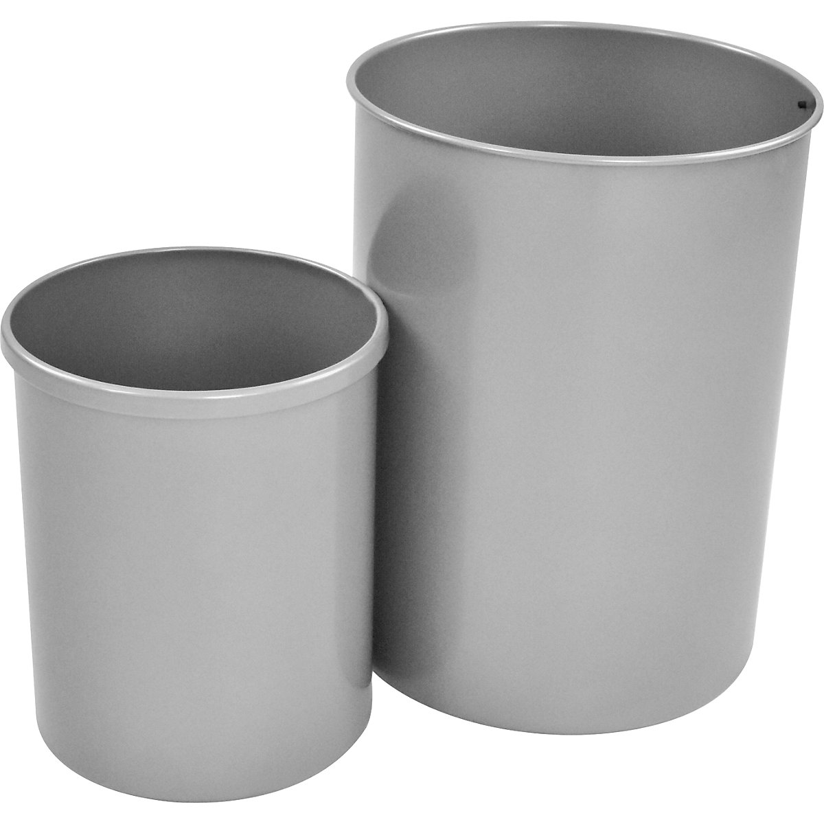 Waste paper bin, steel, round (Product illustration 3)-2