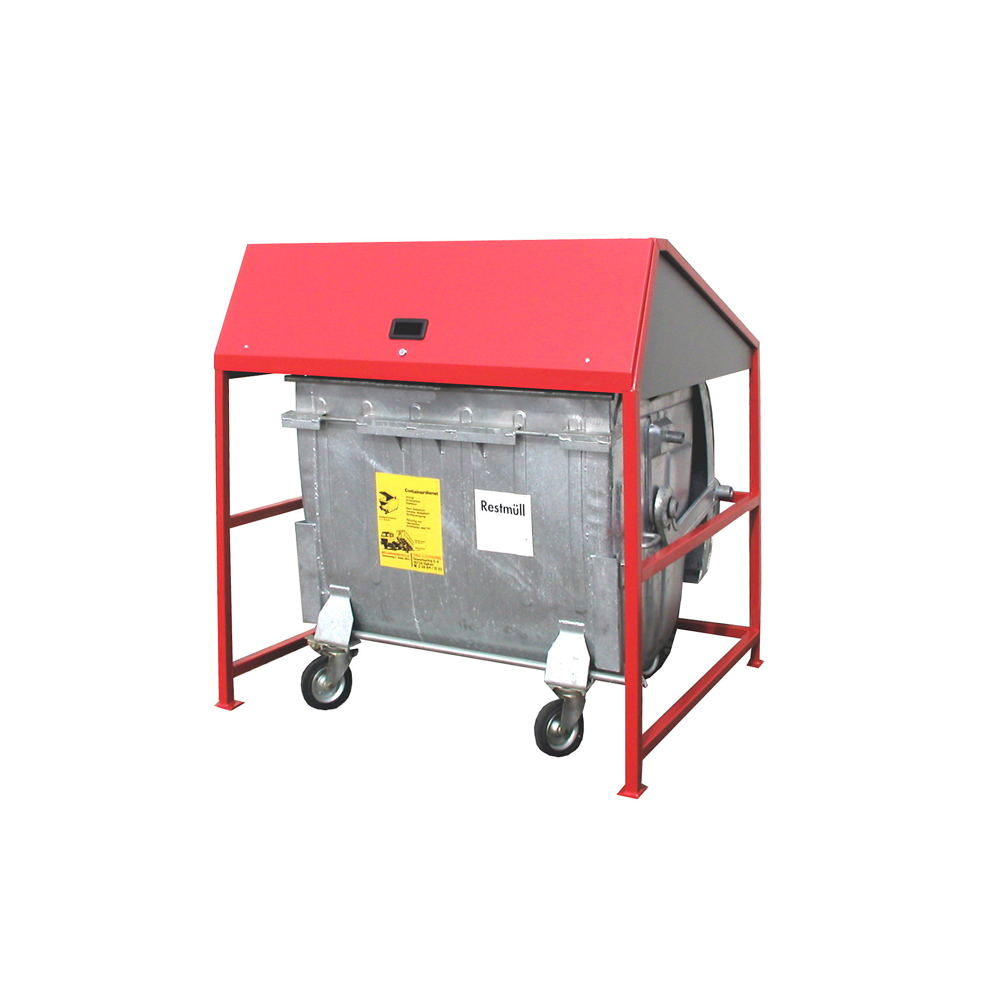 Waste bin enclosures eurokraft pro open version kaiserkraft