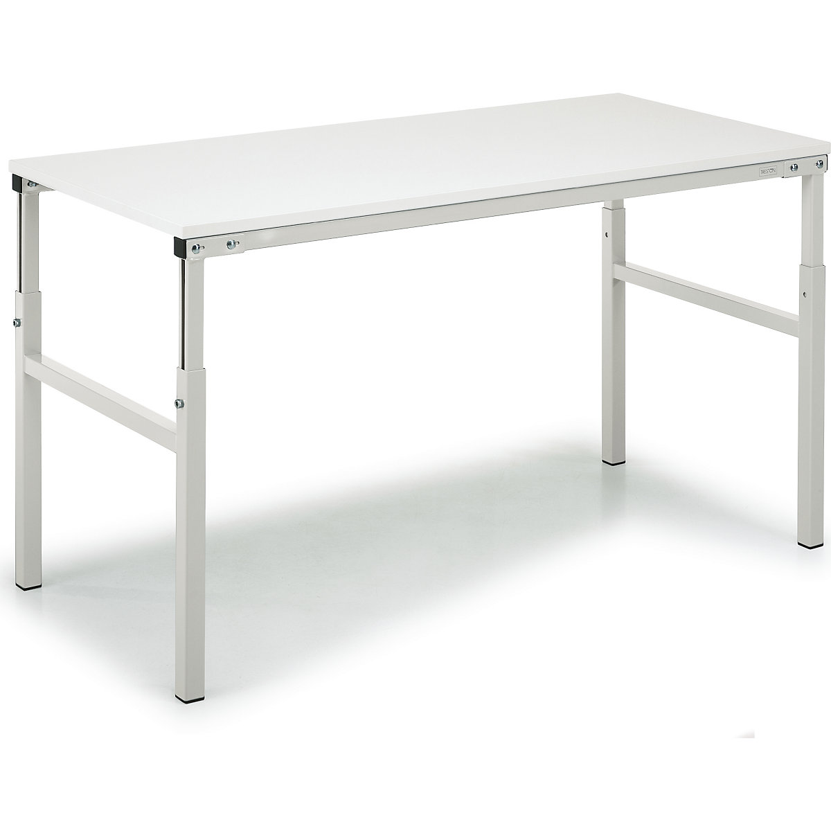 ESD-Arbeitstisch Treston, Höhenverstellbereich 650 – 900 mm, BxT 1000 x 700 mm