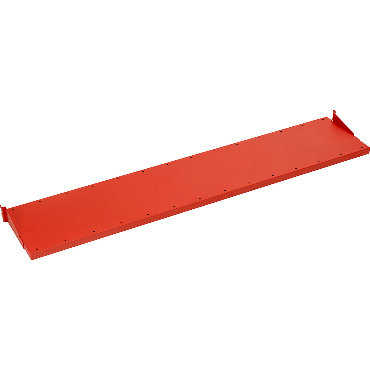 Kartonagen-Magazinboard, zur Befestigung an Aufsatzholmen, für Tischbreite 2000 mm, 9 Trennbügel