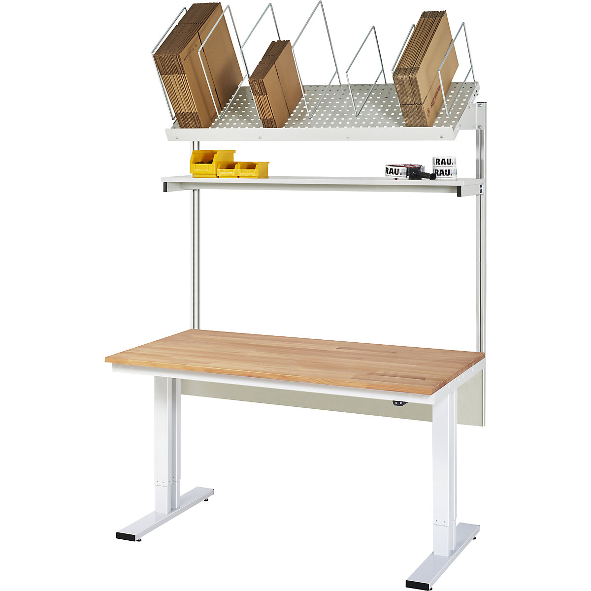 Packtisch komplett 300, elektrisch höhenverstellbar RAU