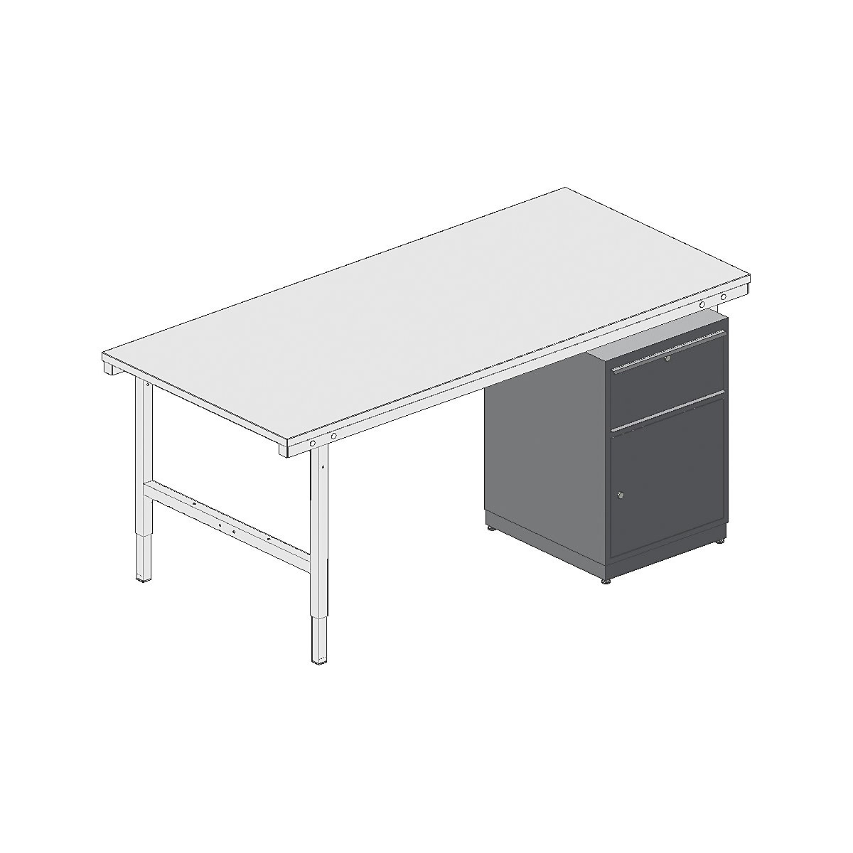 Schrankeinheit, feststehend (Produktabbildung 2)-1