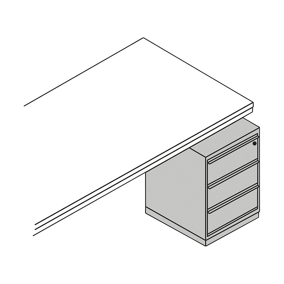 Schubladeneinheit (Produktabbildung 2)-1