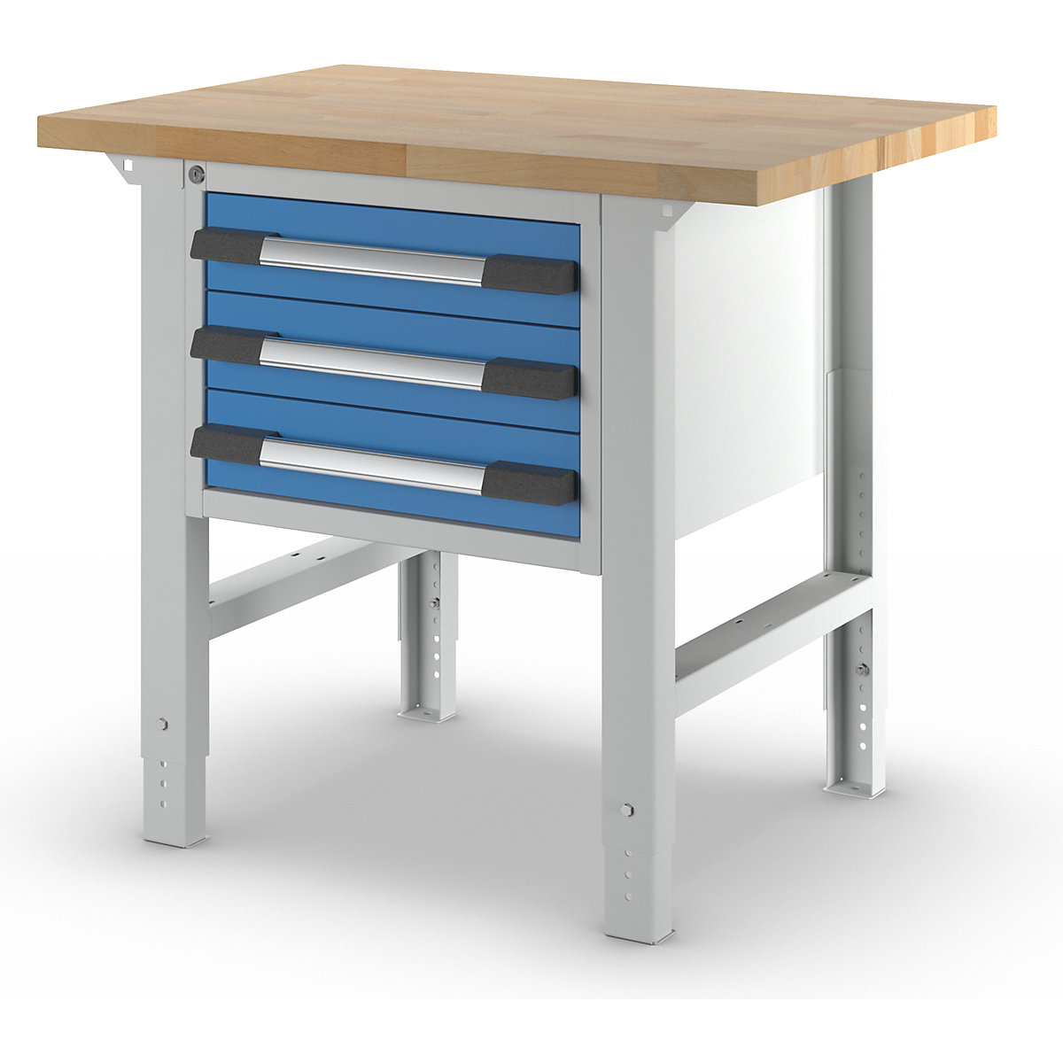 Werkbank, Baukastensystem Serie 7000 eurokraft pro (Produktabbildung 3)-2