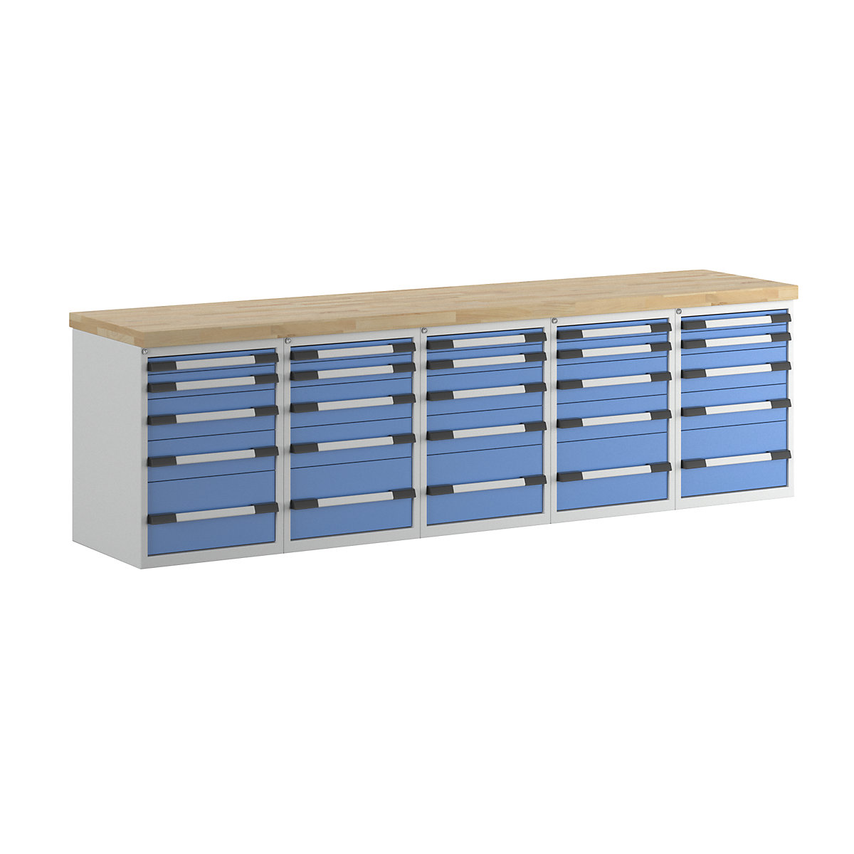 Werkbank, Baukastensystem Serie 7000 eurokraft pro