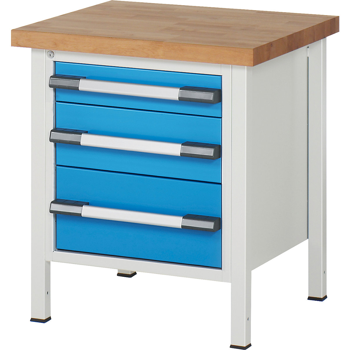 Werkbank, Gestellbauweise Serie 8000 eurokraft pro (Produktabbildung 2)-1
