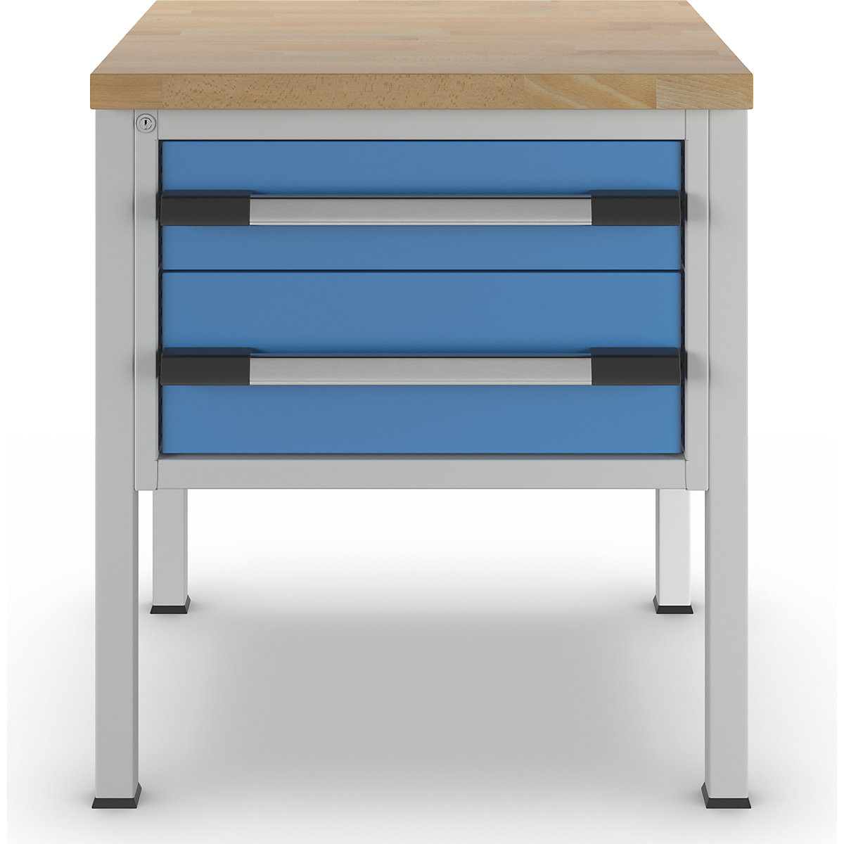 Werkbank, Gestellbauweise Serie 8000 eurokraft pro (Produktabbildung 4)-3