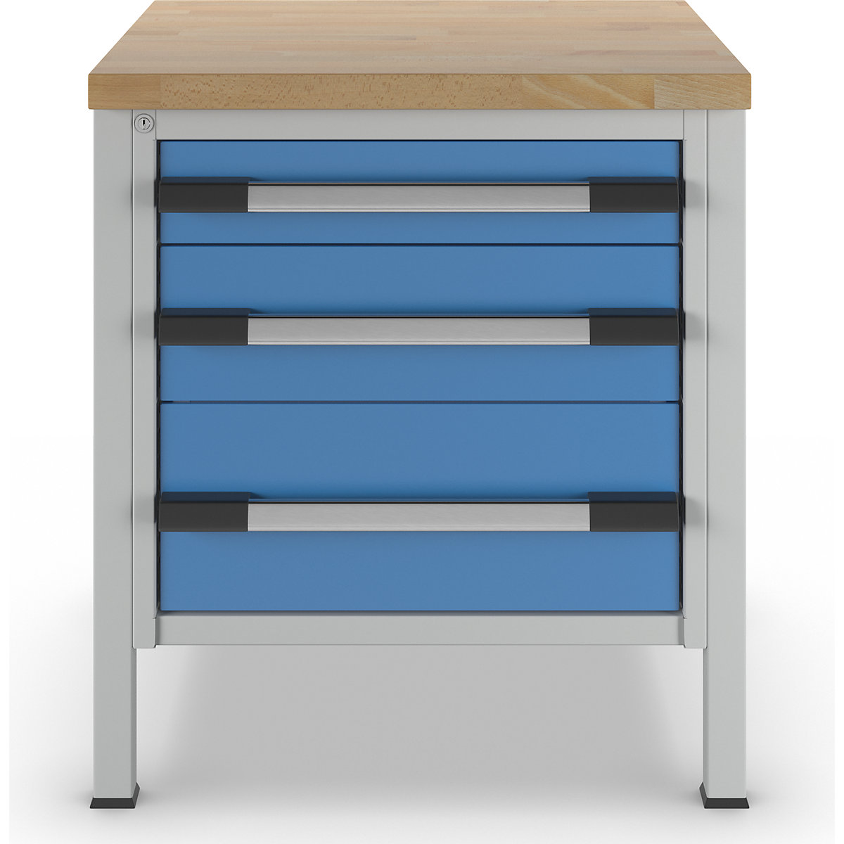 Werkbank, Gestellbauweise Serie 8000 eurokraft pro (Produktabbildung 6)-5