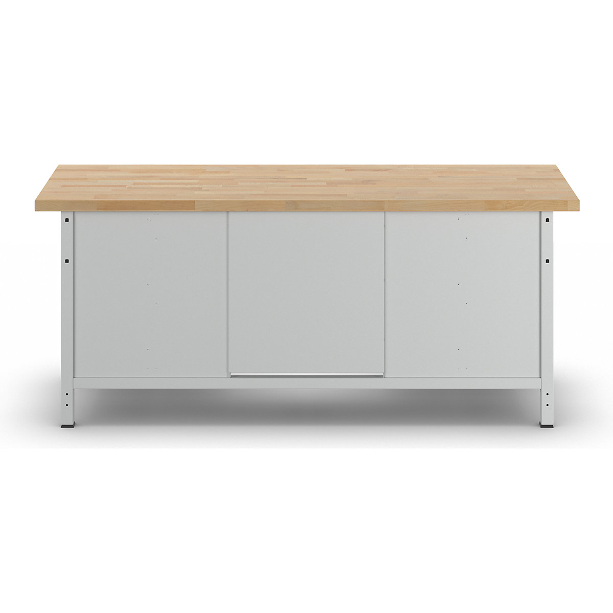 Werkbank, Gestellbauweise Serie 8000 eurokraft pro (Produktabbildung 3)-2