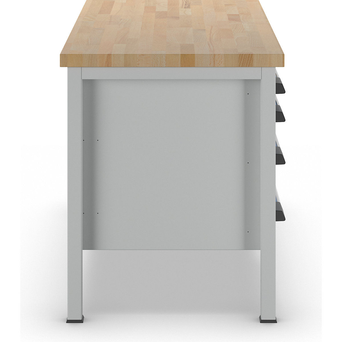 Werkbank, stellingbouw serie 8000 – eurokraft pro (Productafbeelding 3)-2