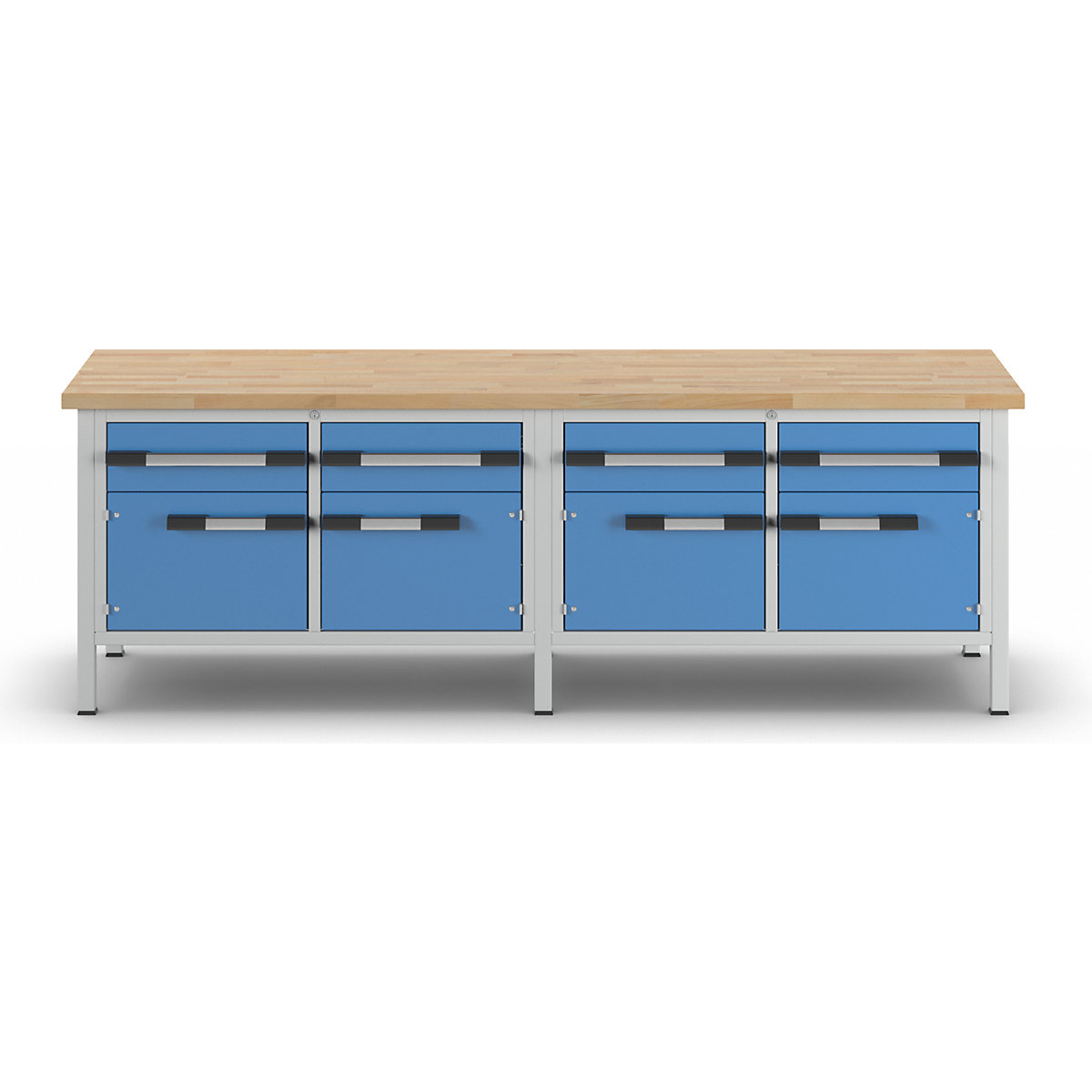 Werkbank, stellingbouw serie 8000 – eurokraft pro (Productafbeelding 8)-7