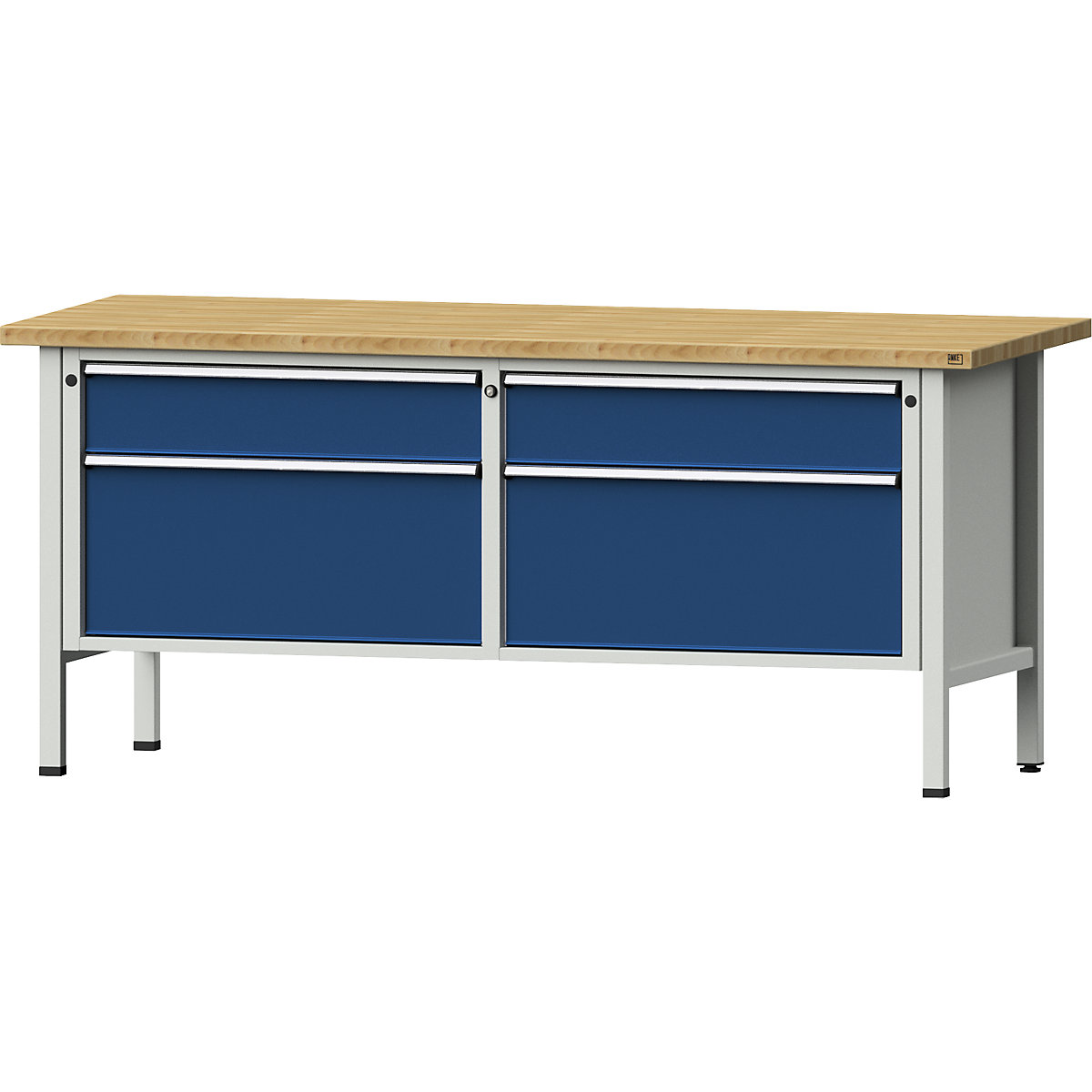 Werkbanken 2000 mm breed, stellingbouw &ndash; ANKE
