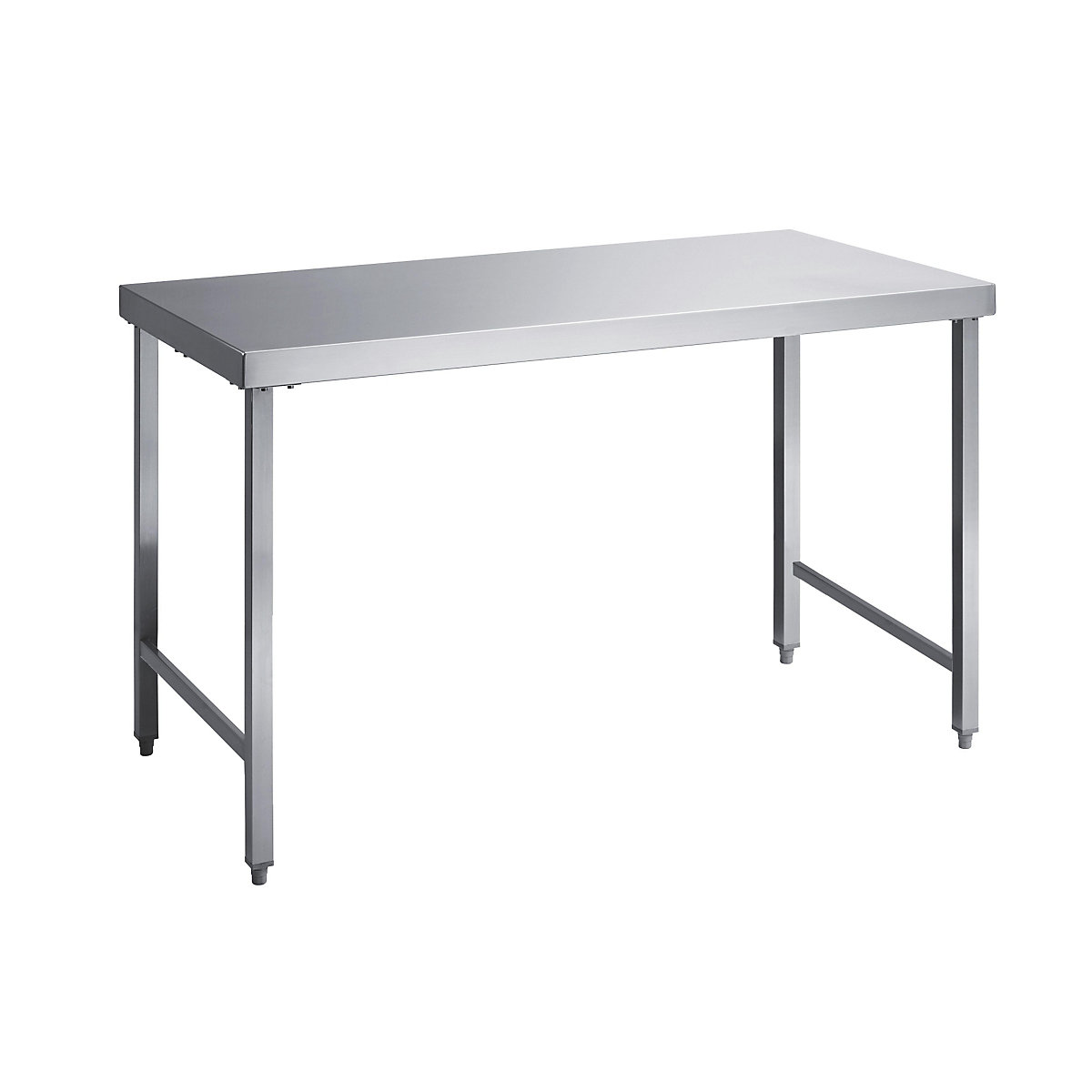 Werktafel van roestvast staal, werkhoogte 850 mm, b x d = 1800 x 700 mm, zonder aflegplateau-4