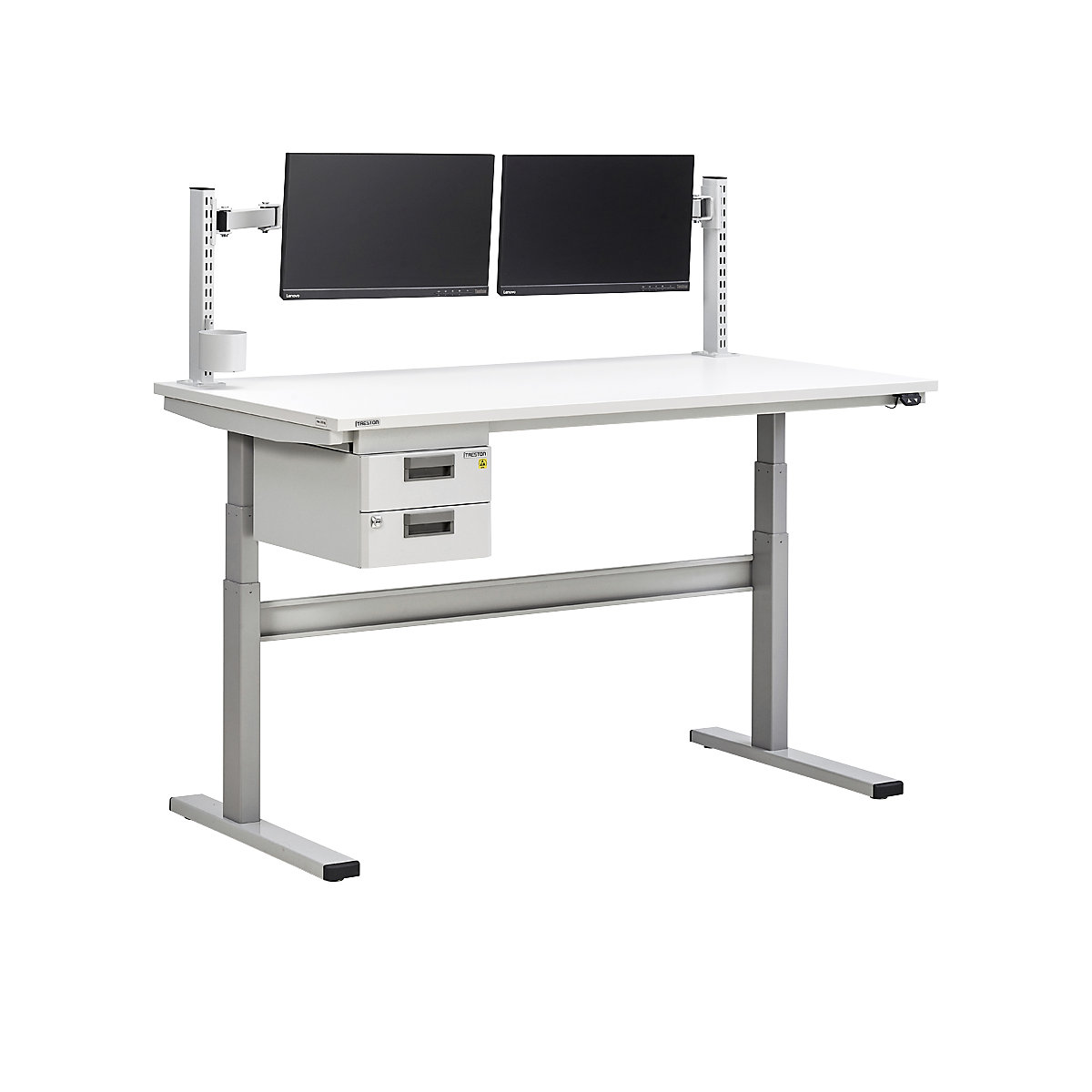 Werktafel, elektrisch in hoogte verstelbaar – Treston (Productafbeelding 11)-10