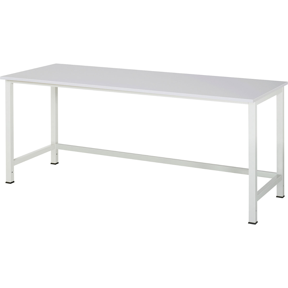 Werktafel voor werkpleksysteem Serie 900 – RAU, kunststof gecoat blad, breedte 2000 mm-3