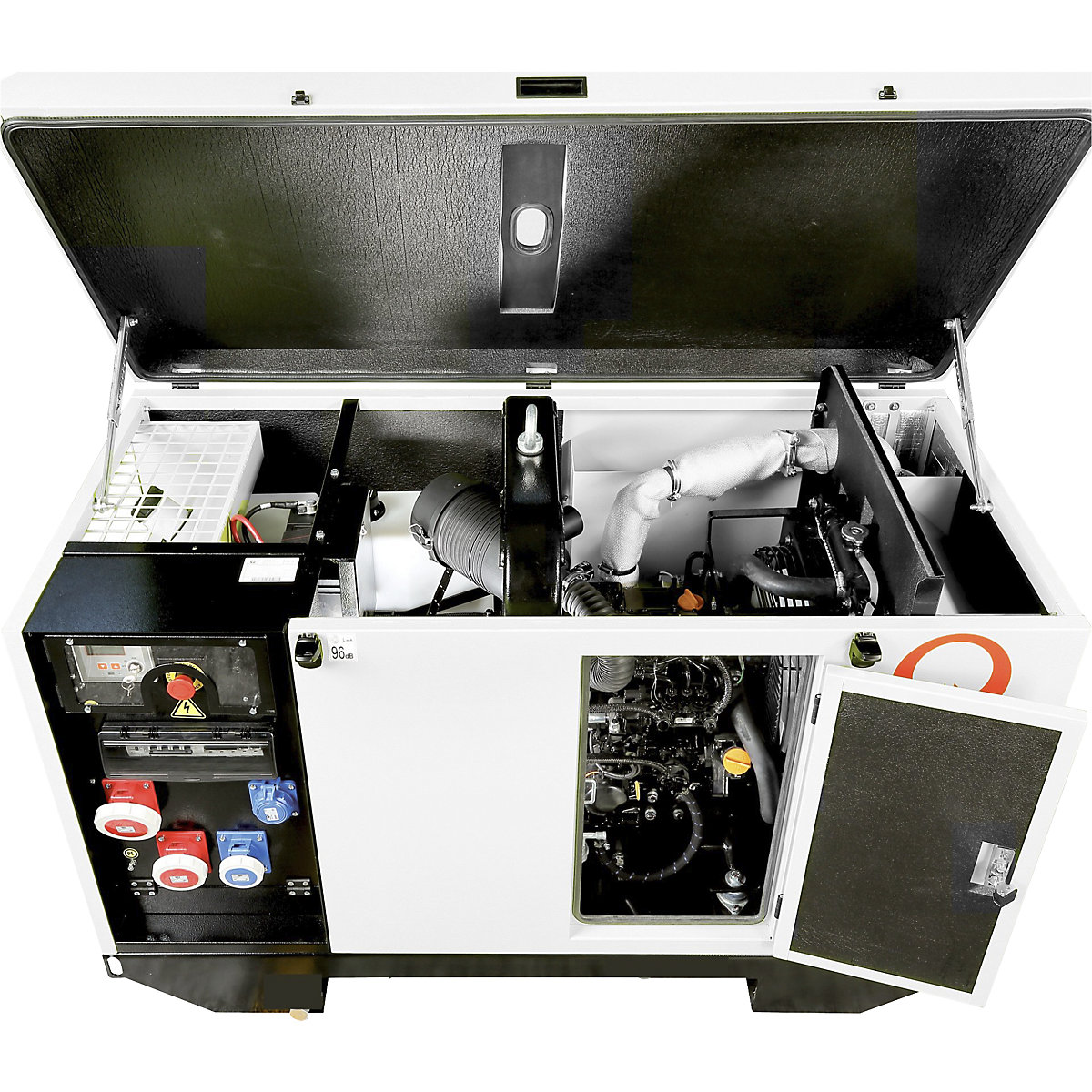 Stroomgenerator P-serie, diesel, 400 / 230 V – Pramac (Productafbeelding 2)-1
