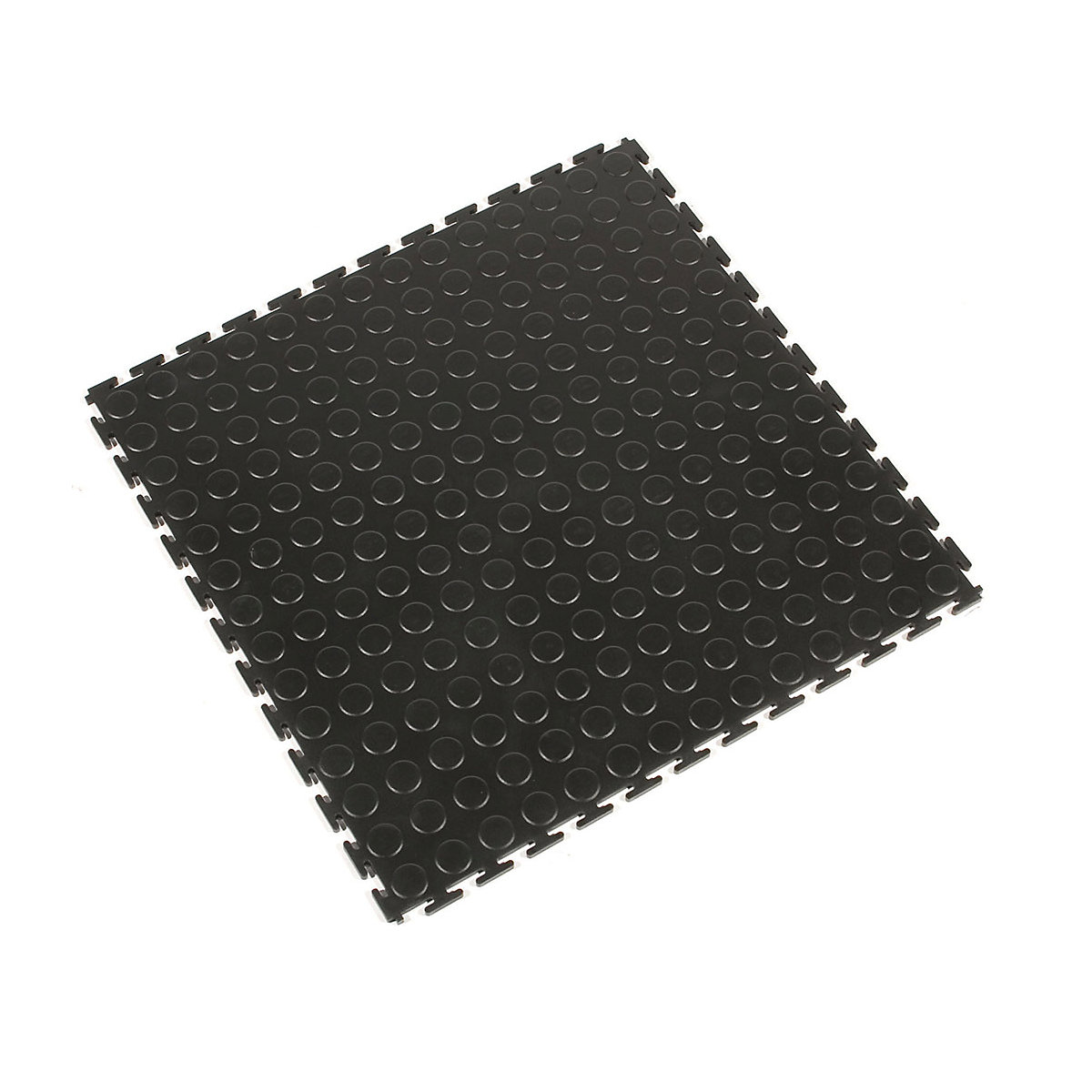 PVC-vloertegels Tough-Lock – COBA, met noppen op het oppervlak, VE = 8 stuks, zwart-6