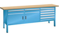Kompaktwerkbank, Höhe 840 mm
