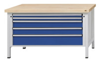 Werkbank mit XL/XXL-Schubladen
