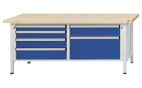 Werkbank mit XL/XXL-Schubladen