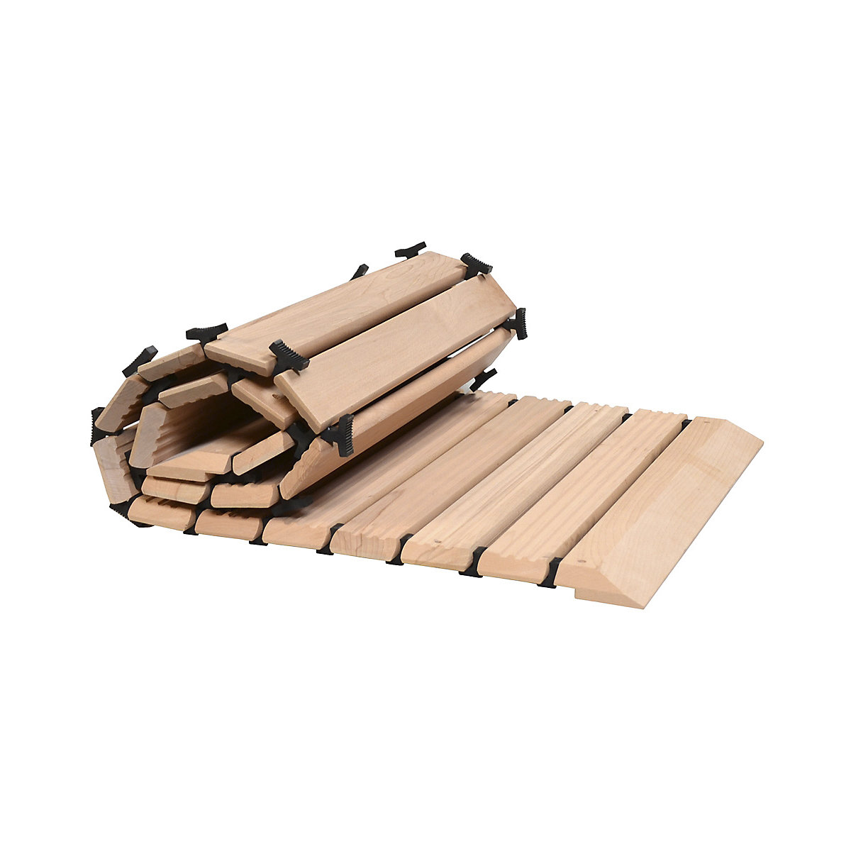 Holzlaufrost buche hell Yoga, pro lfd. m Miltex (Produktabbildung 3)-2