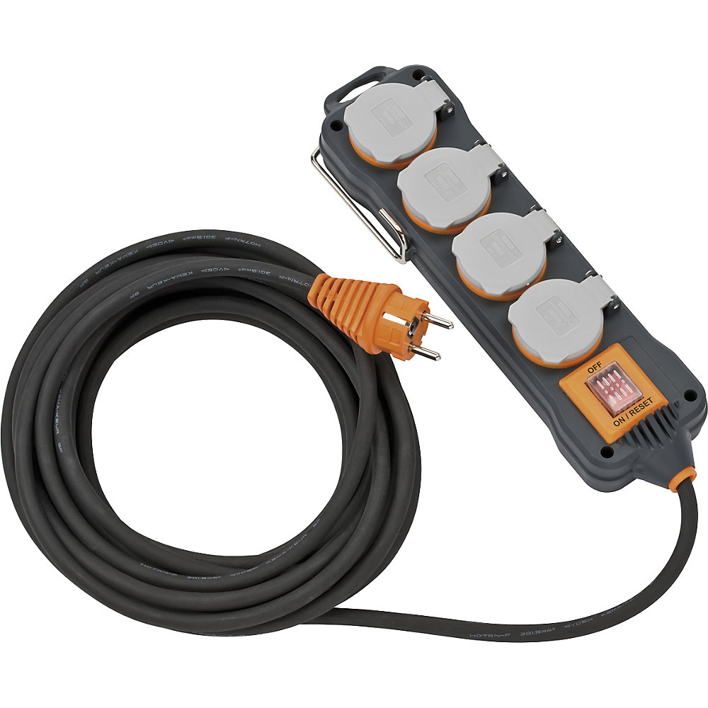 Brennenstuhl ALEA-Power USB-Charger Steckdosenblock Steckdosenwürfel 4-fach 2x