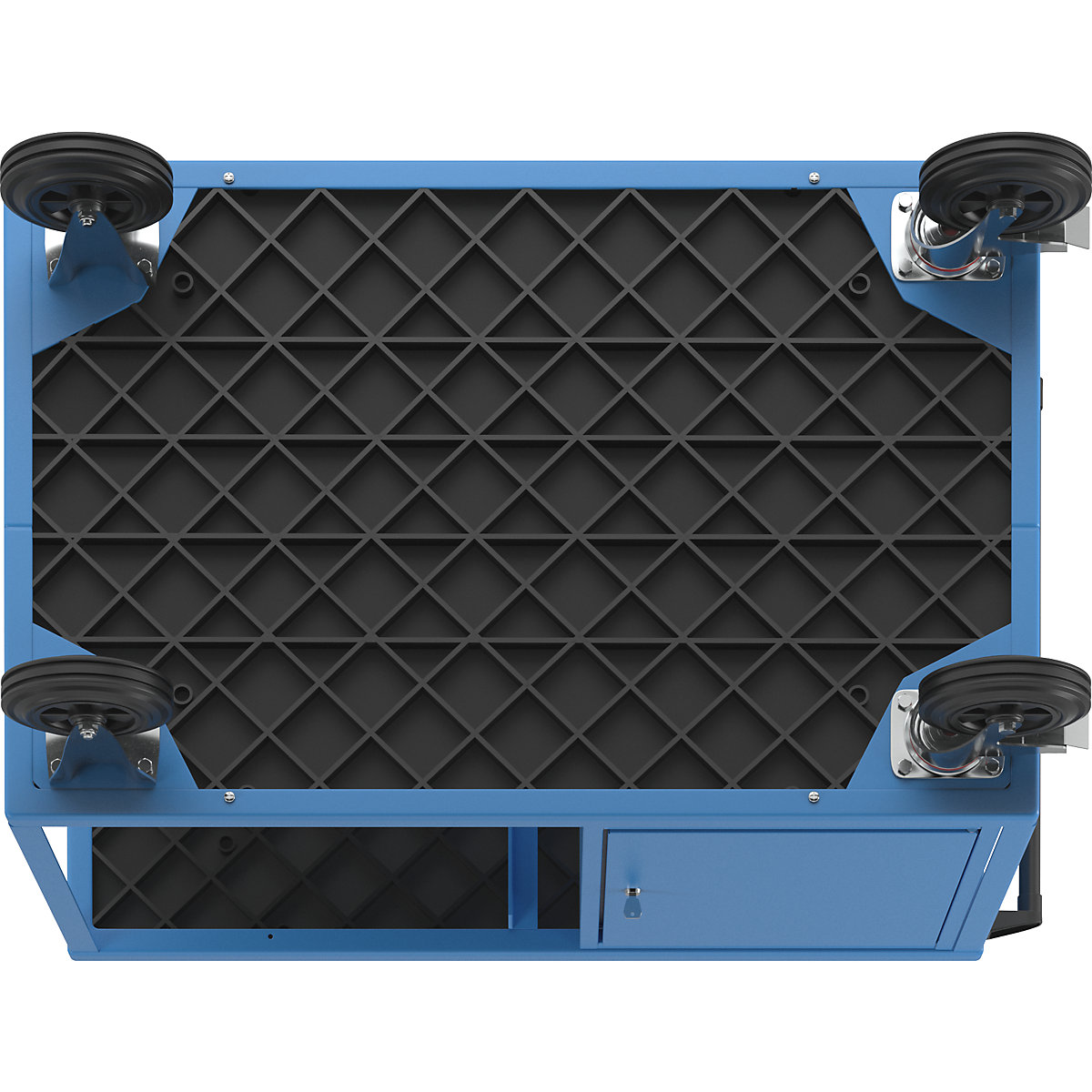 Montagewagen, Tragfähigkeit 500 kg eurokraft pro (Produktabbildung 7)-6