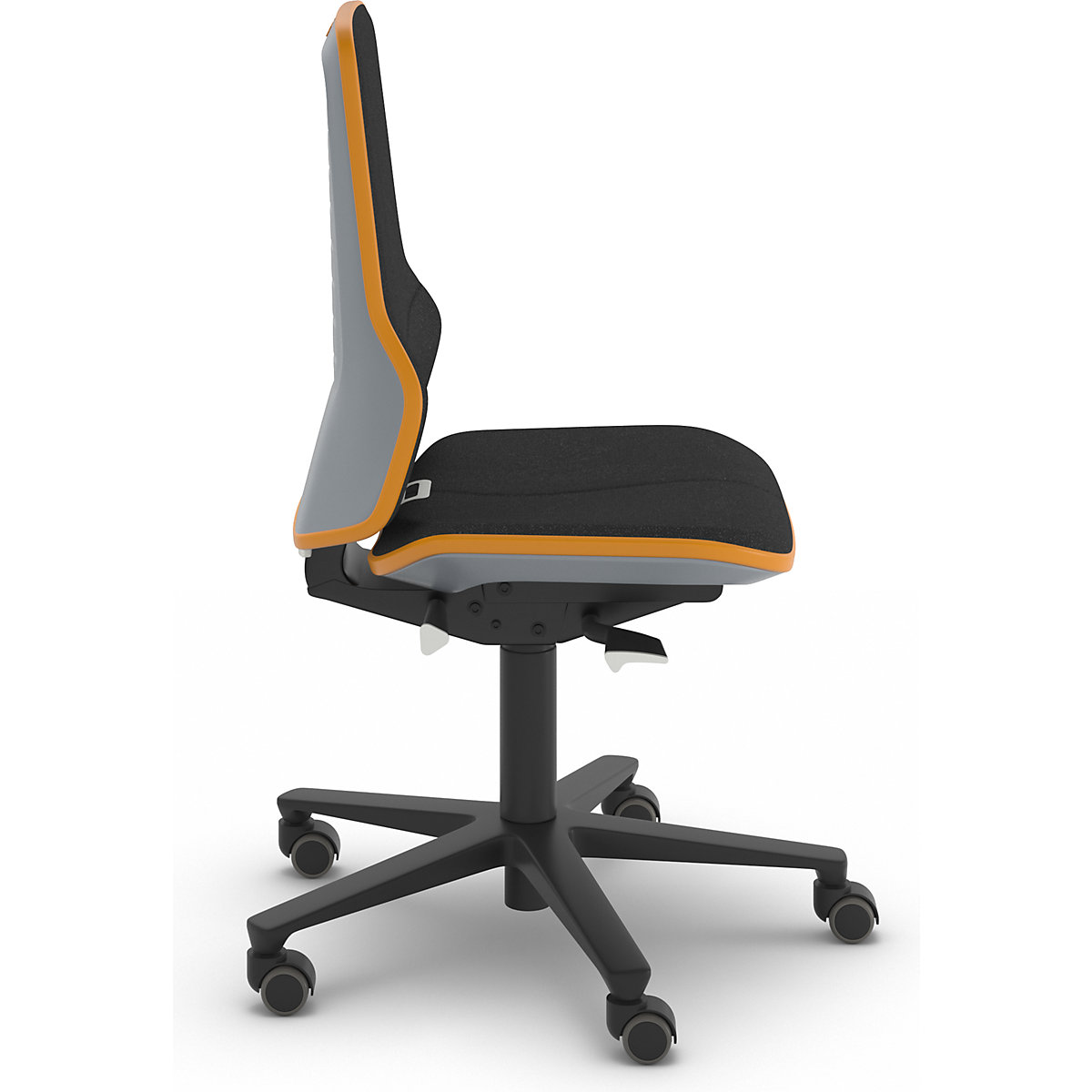NEON werkdraaistoel, wielen – bimos (Productafbeelding 5)-4