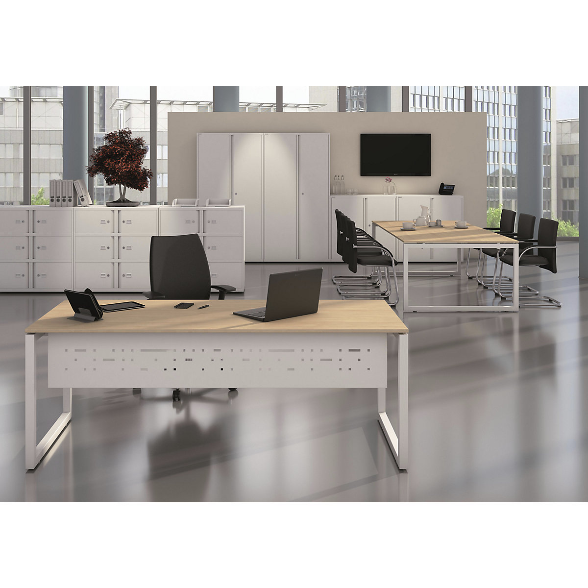 Bisley Cito Desk O Frame Hxwxd 740 X 1200 X 800 Mm Kaiser Kraft International