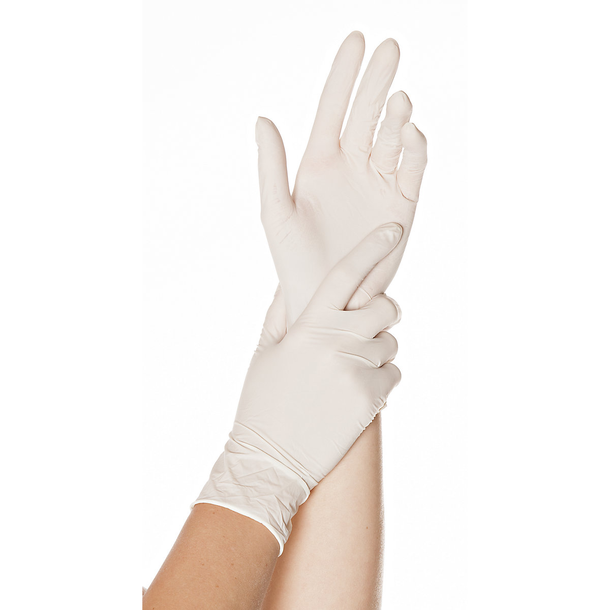 SKIN LIGHT disposable latex gloves