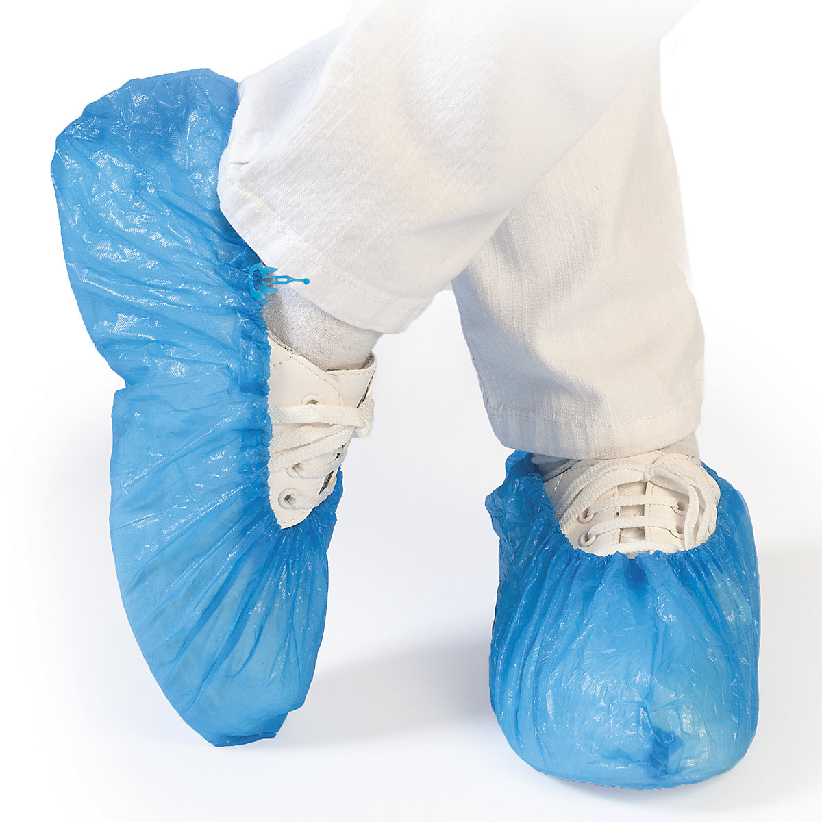 Disposable overshoes made of CPE