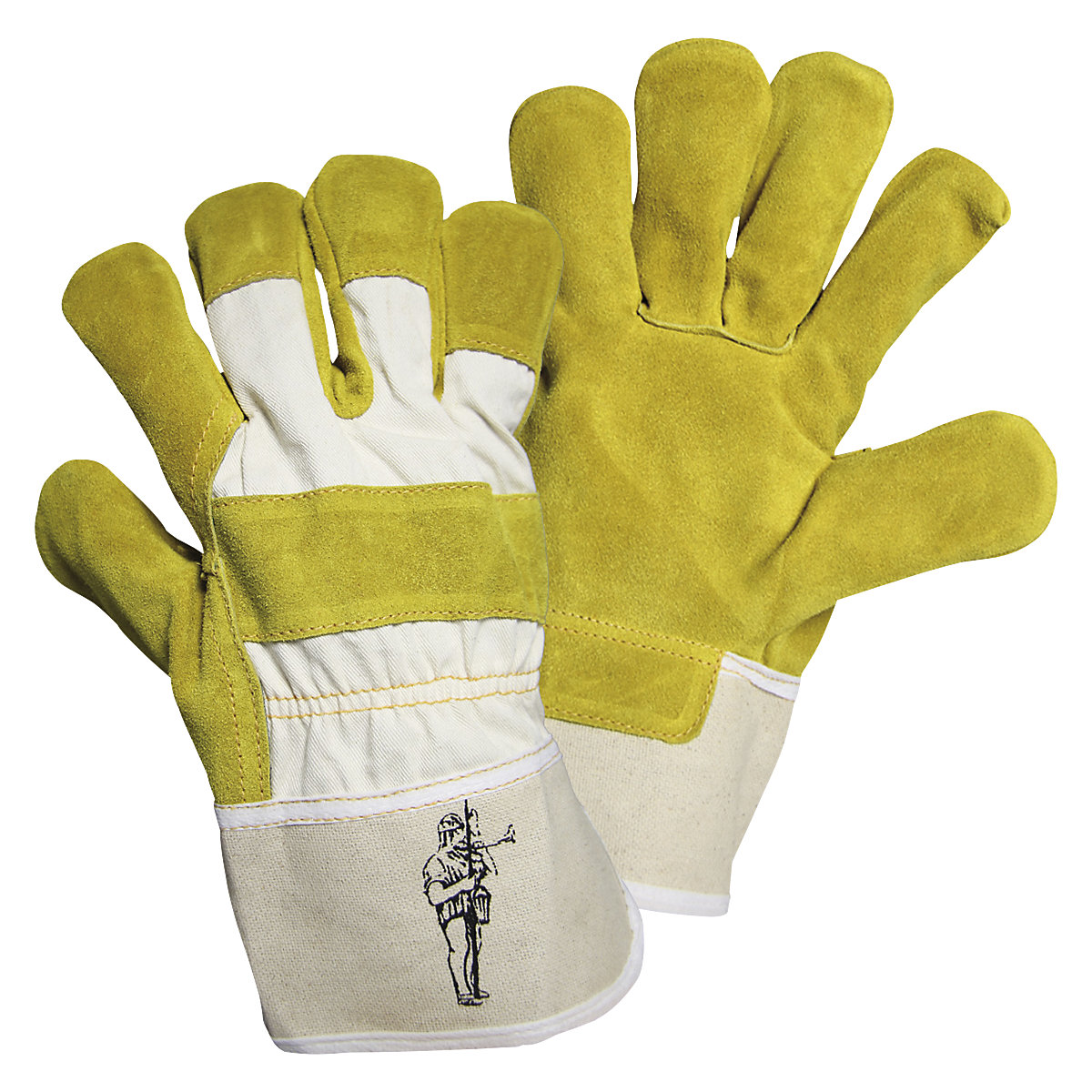 L+D Regio split leather gloves - Leipold+Döhle