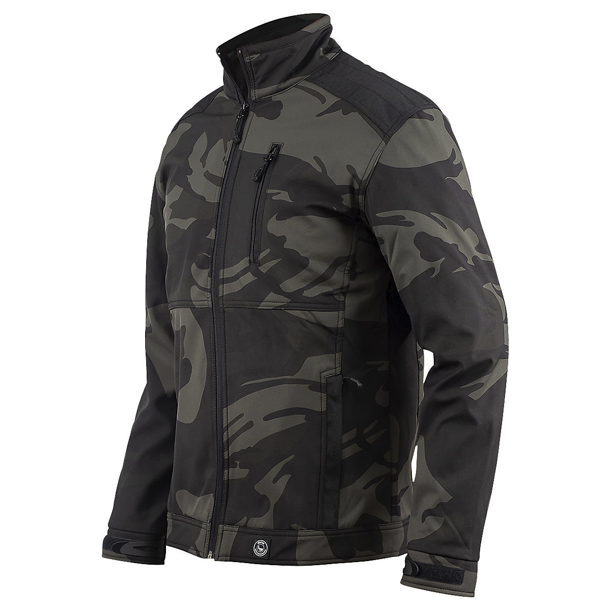 Camouflage softshell jacket (Product illustration 4)-3