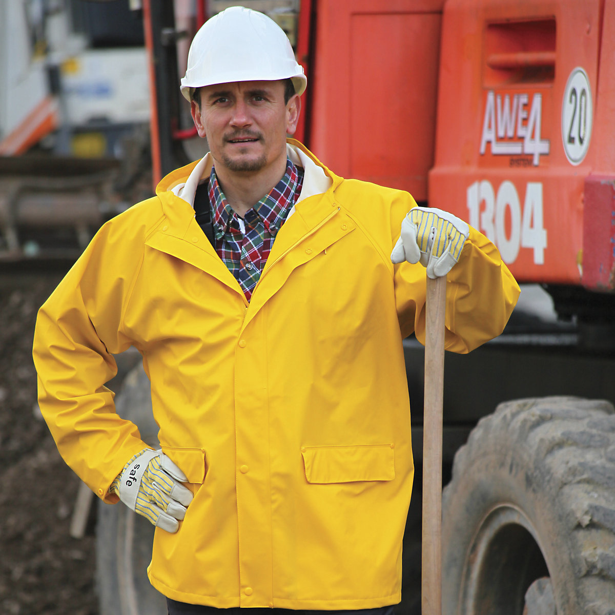 Rain jacket PUplus – Leipold+Döhle (Product illustration 3)-2