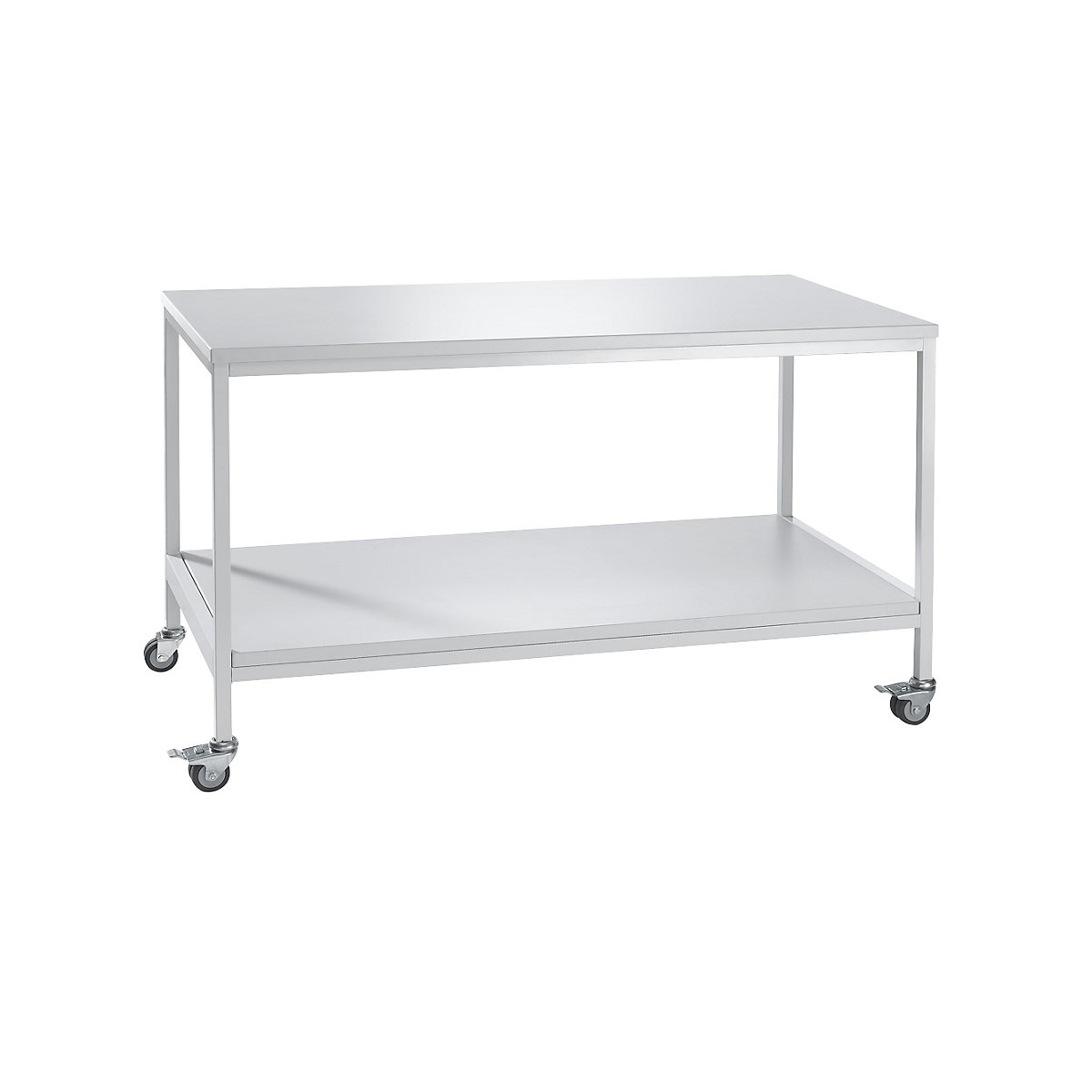 Mobile laboratory table, with shelf, max. load 200 kg, WxDxH 1200 x 750 x 900 mm-2