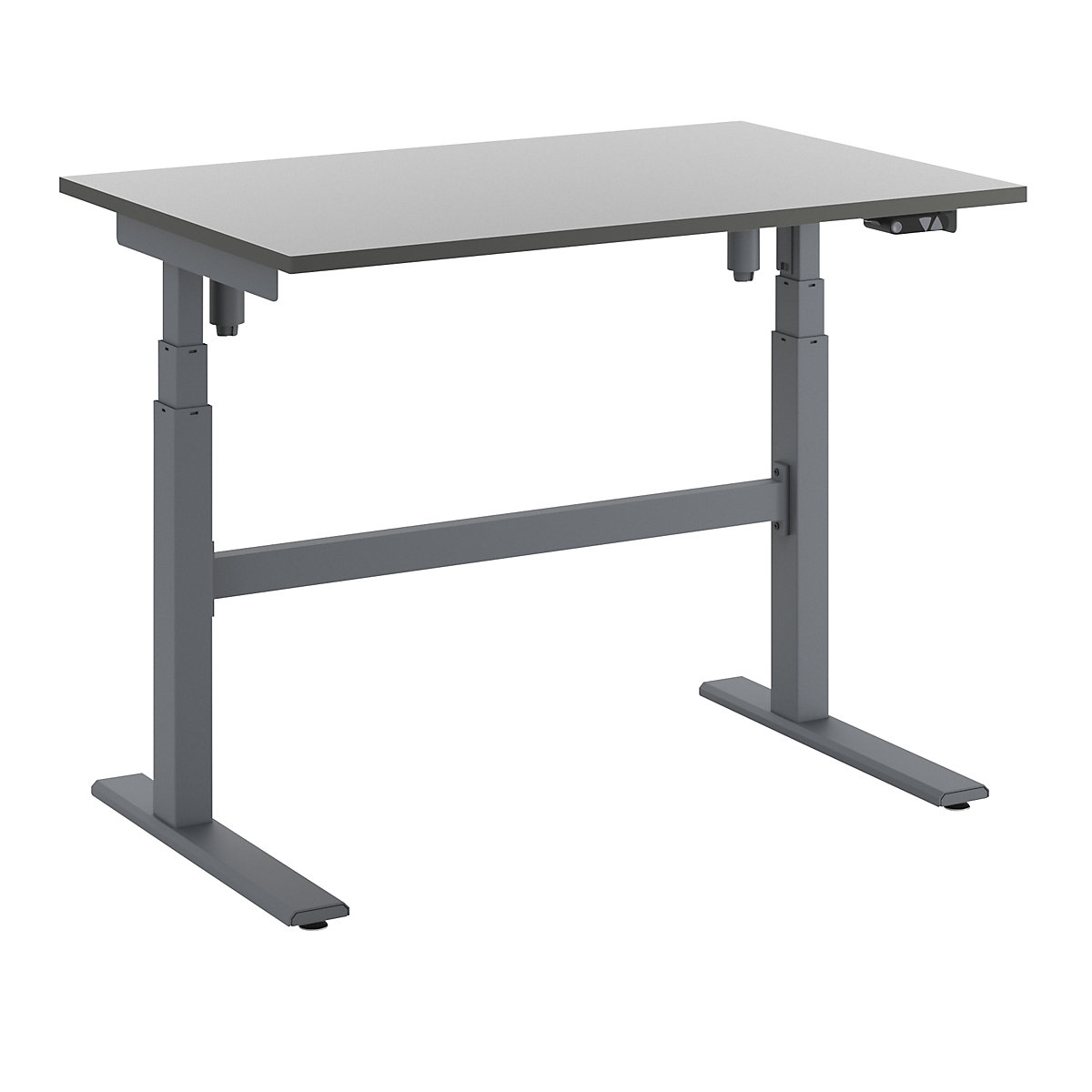 Work table, electrically height adjustable - max. load 200 kg - eurokraft pro