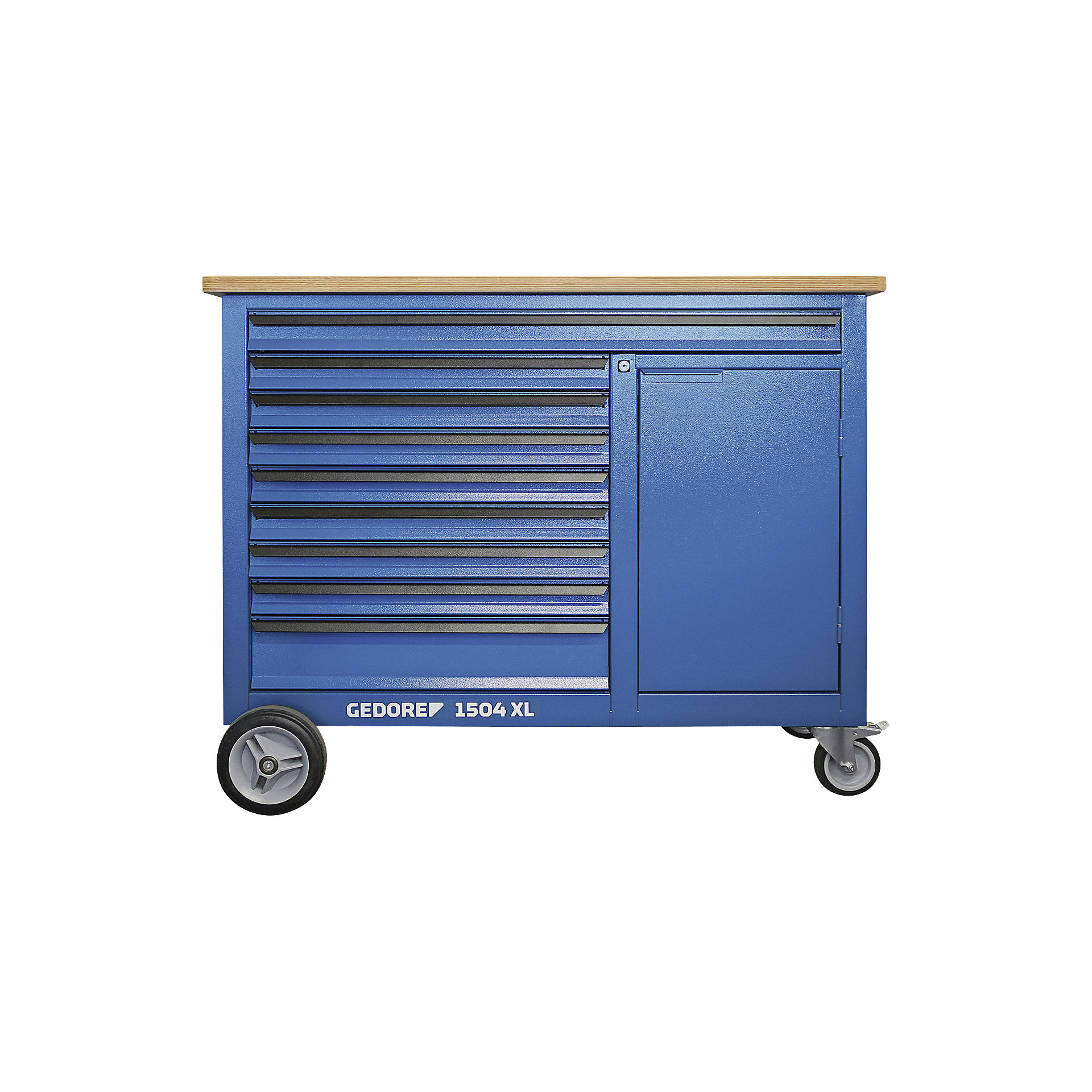 Mobile workbench 1504 XL – GEDORE: incl. 306 piece tool kit | kaiserkraft