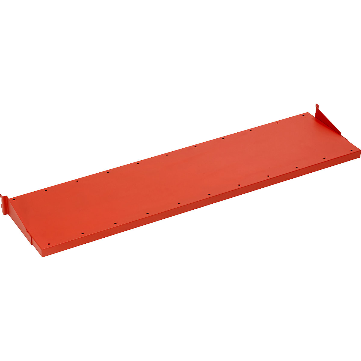 Cardboard box shelf, for securing to add-on rails, for table width 1600 mm, 7 shelf dividers-3