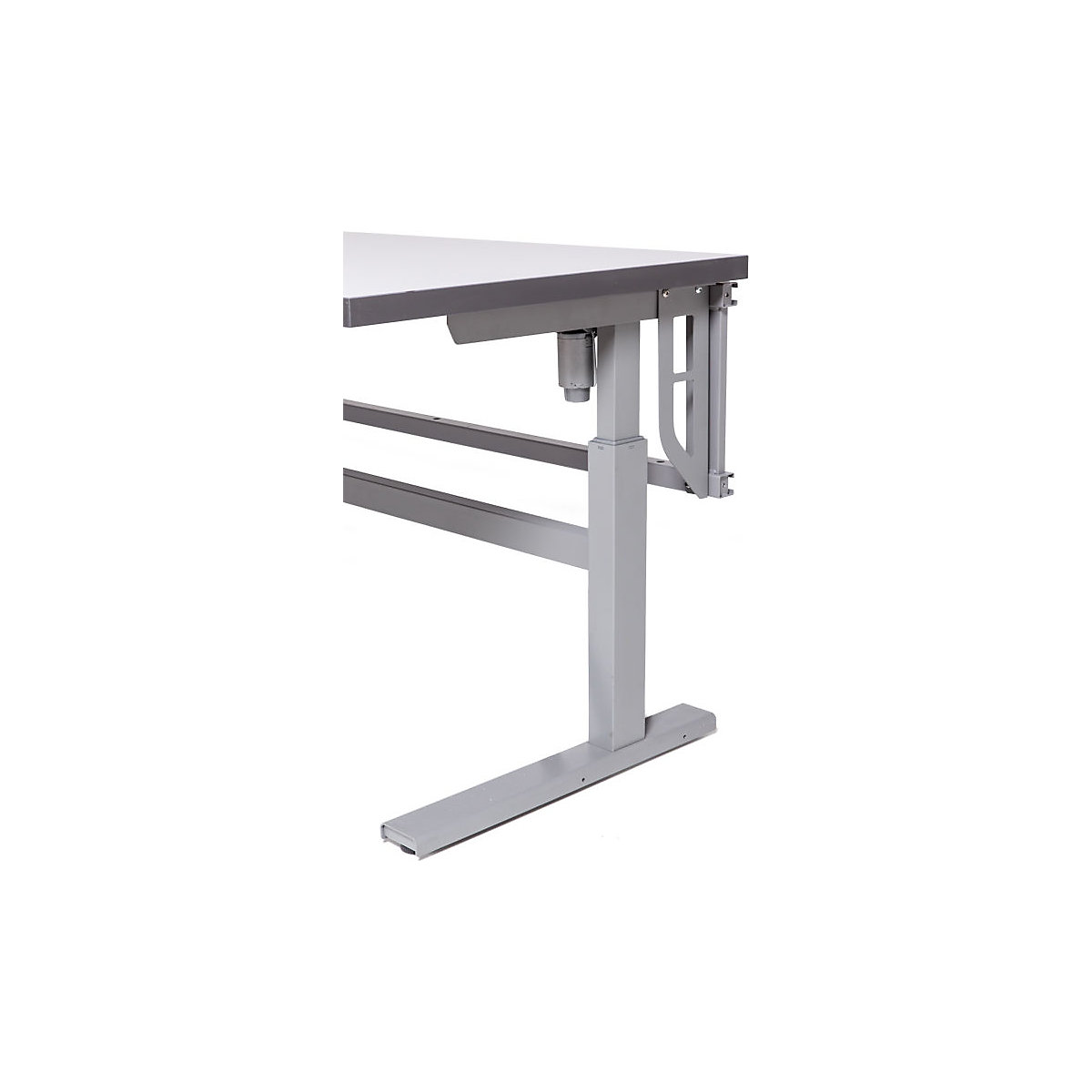 Packing table, electrically height adjustable – eurokraft pro (Product illustration 3)-2