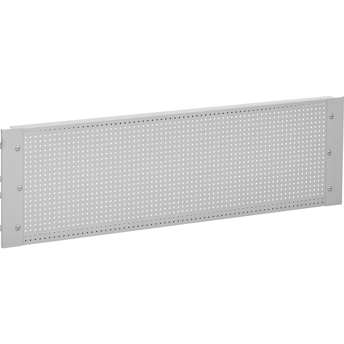 Perforated rear panel, for securing to add-on rails, table width 1200 mm, incl. 10 hooks-5
