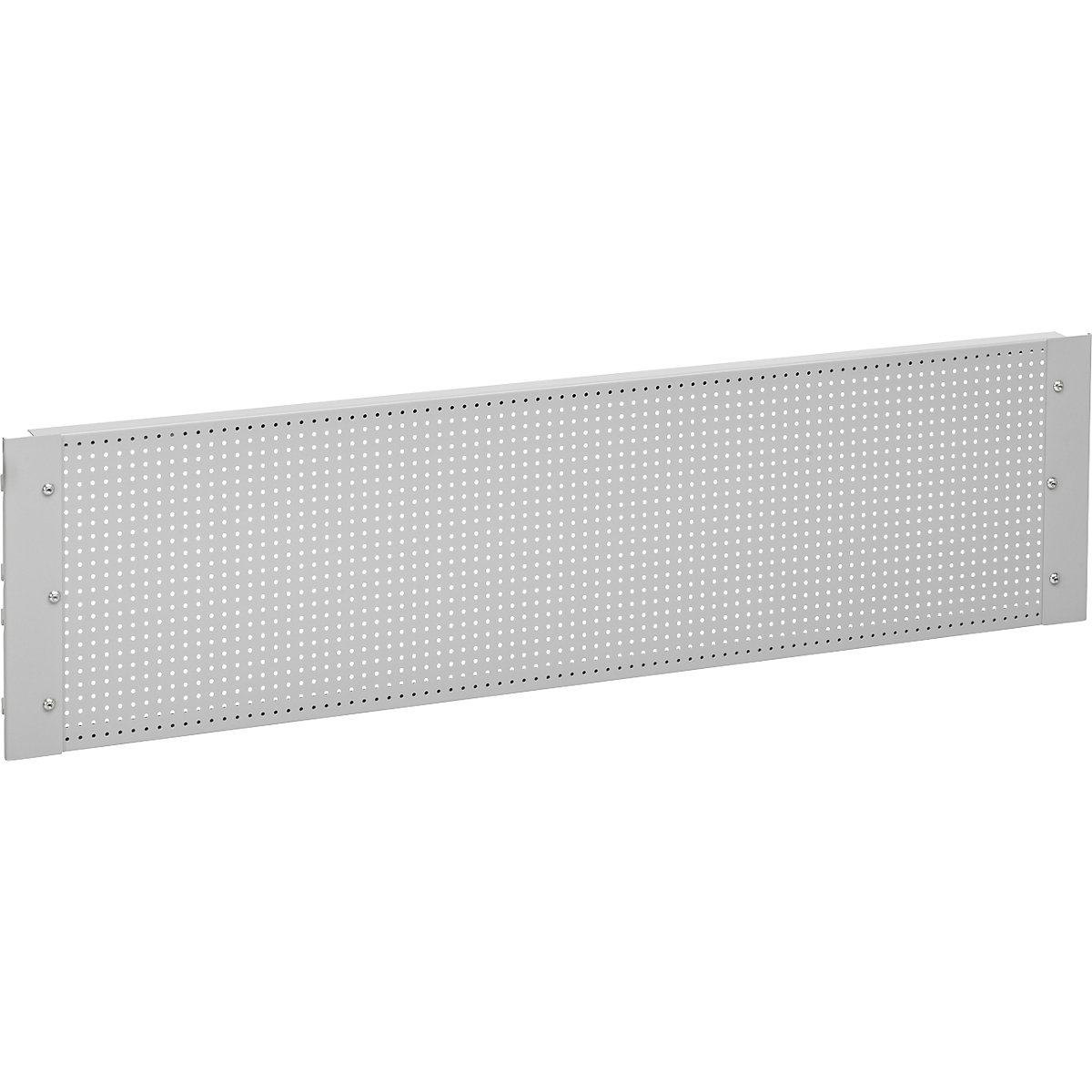 Perforated rear panel, for securing to add-on rails, table width 1400 mm, incl. 10 hooks-6
