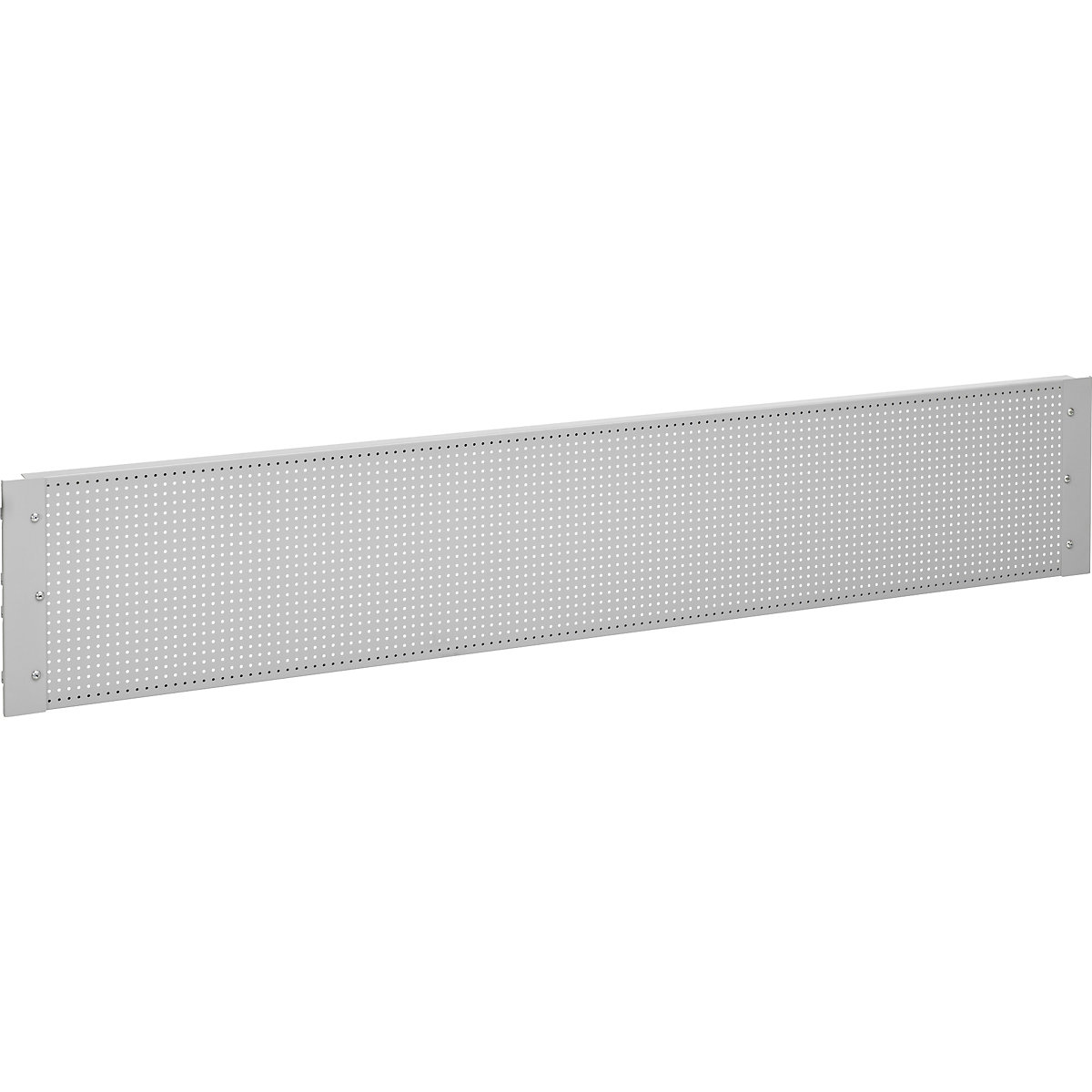 Perforated rear panel, for securing to add-on rails, table width 2000 mm, incl. 10 hooks-3