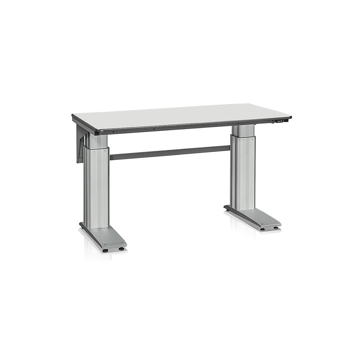 Electrically height adjustable work table (Product illustration 2)-1